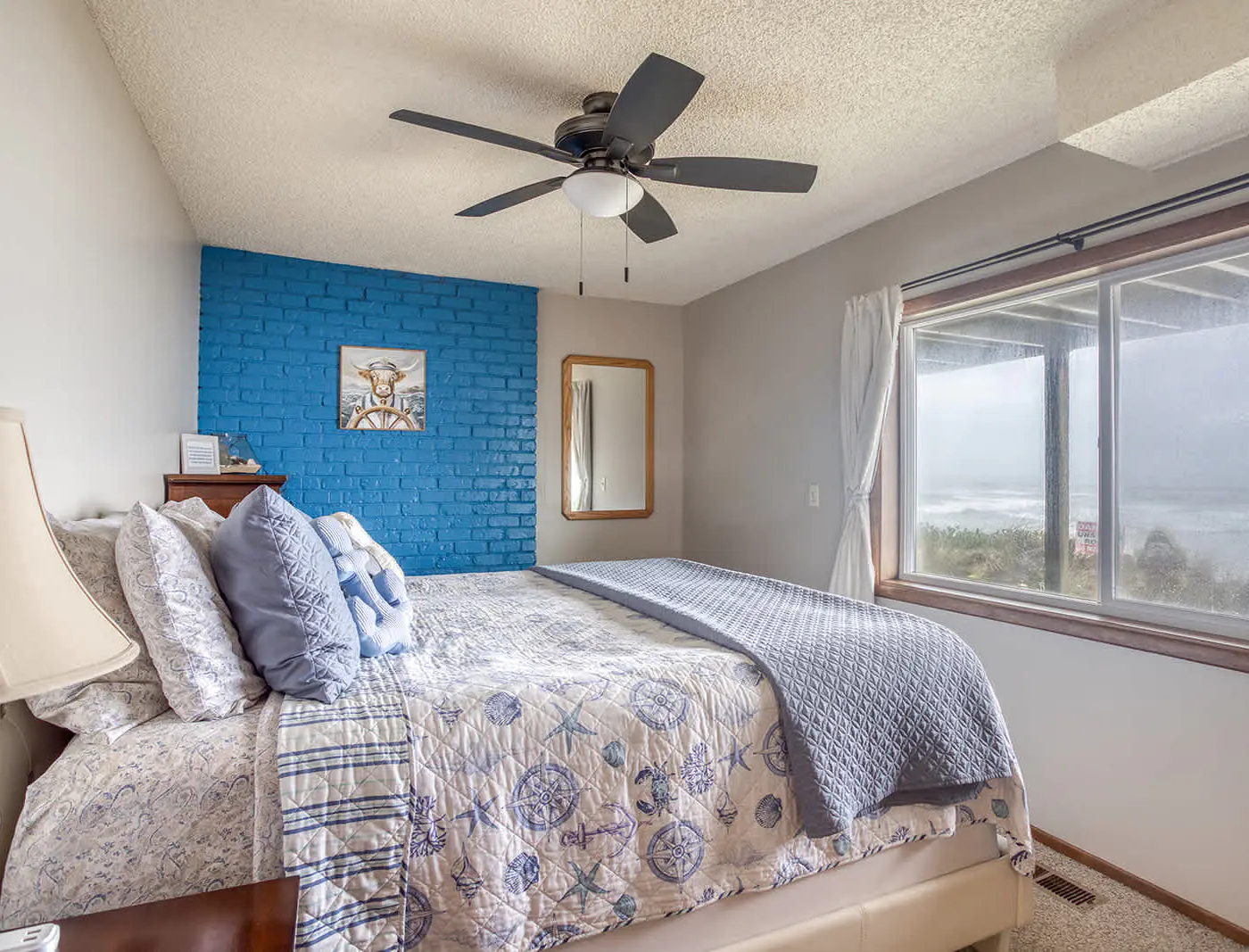 Prime Direct Beachfront Retreat with private deck with views | Dogs Welcome