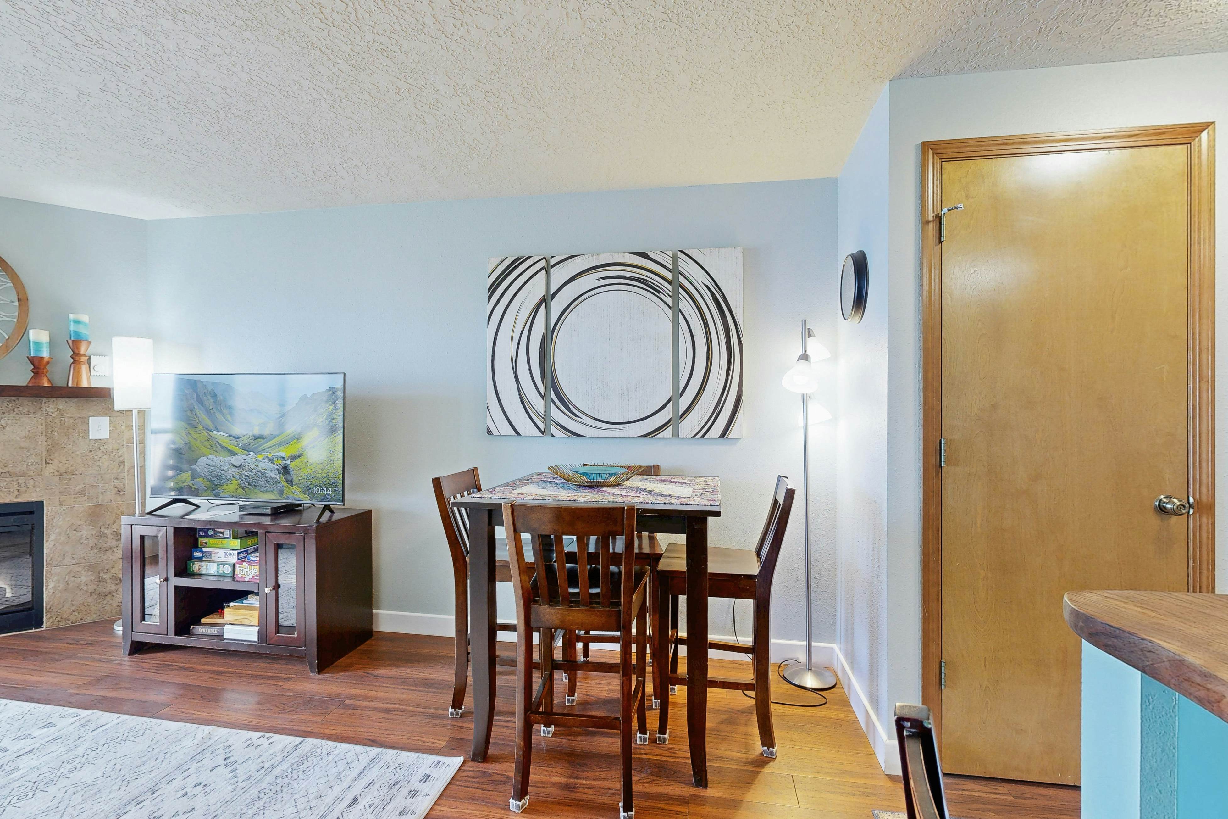 Beachfront condo boasting beautiful views a private balcony and perfect location