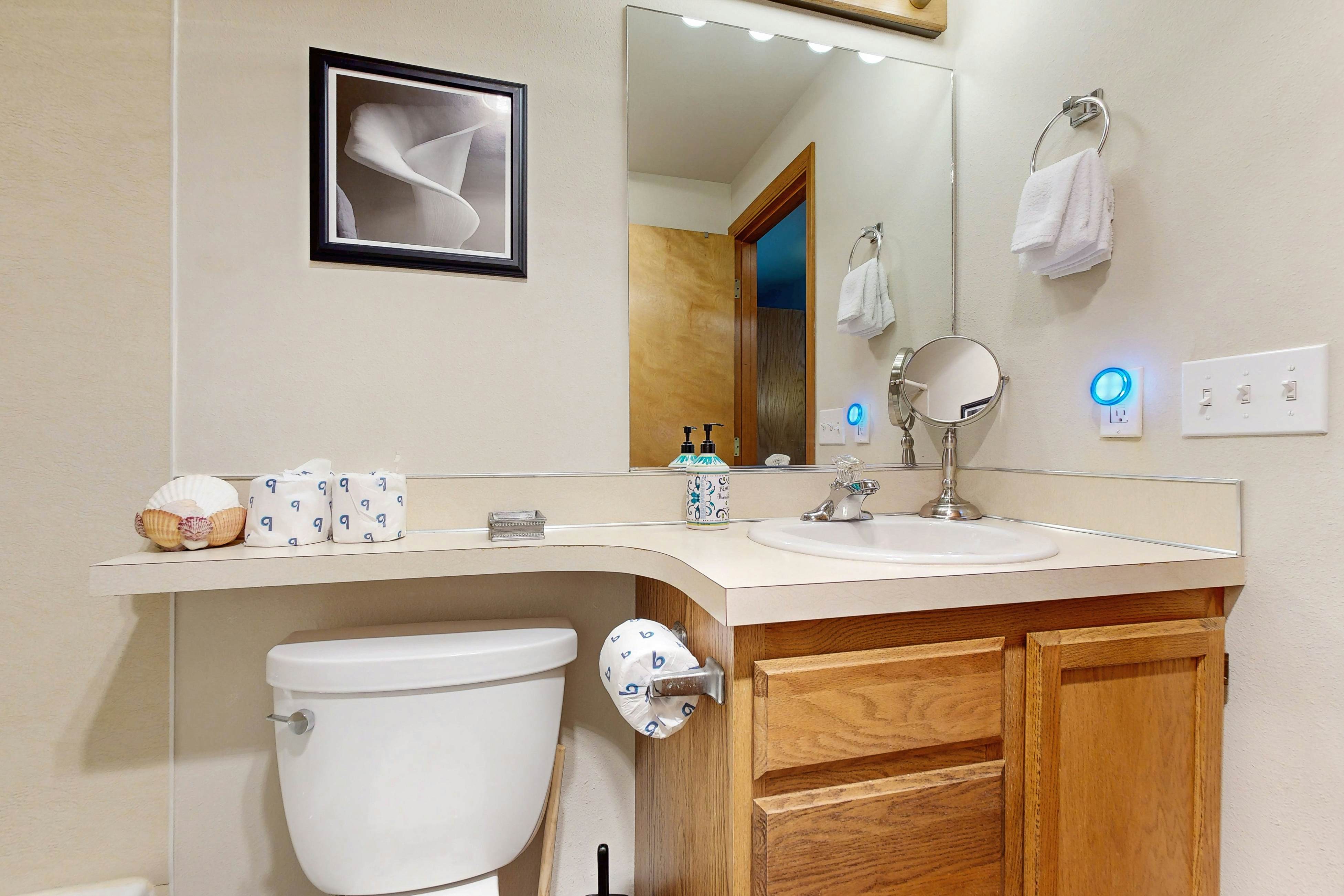 Beachfront condo boasting beautiful views a private balcony and perfect location