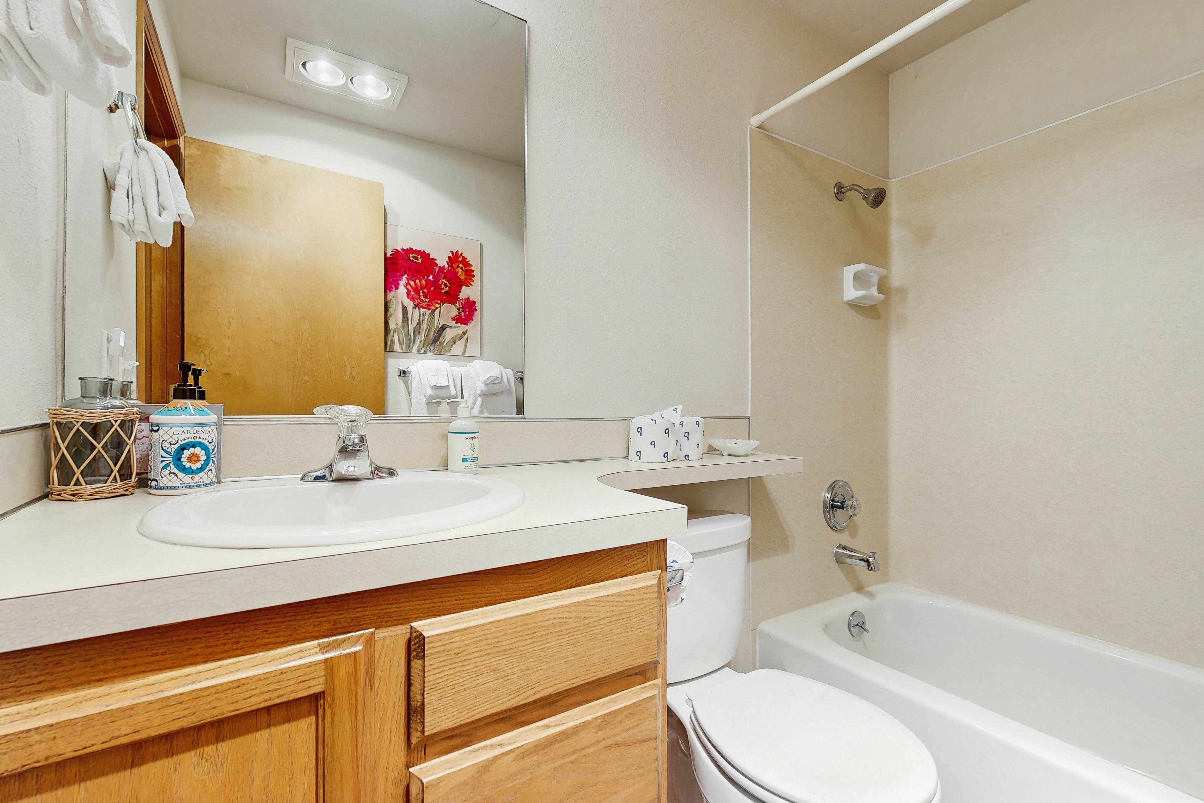 Beachfront condo boasting beautiful views a private balcony and perfect location