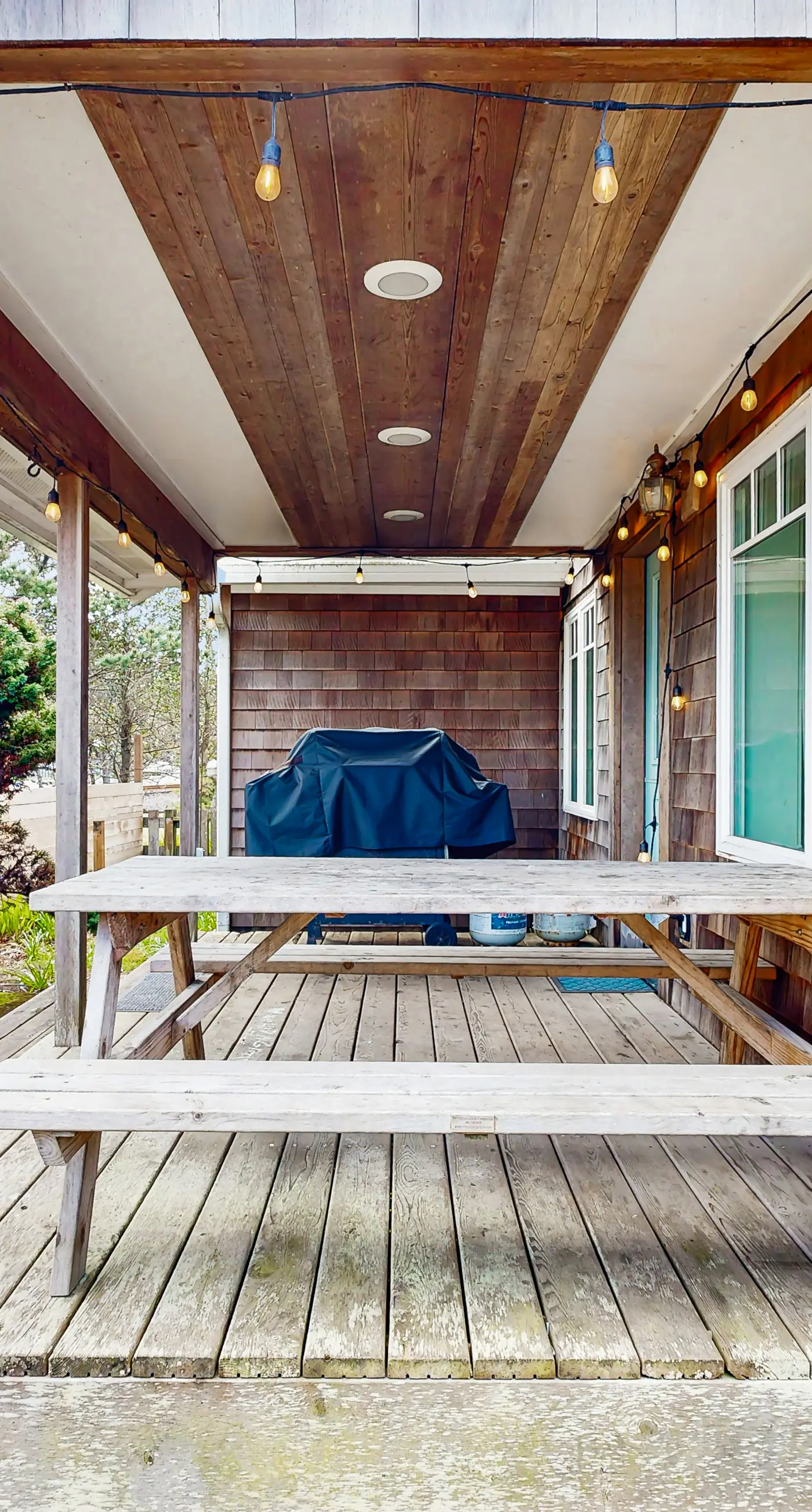 Dog friendly beach home with firepit private hot tub beach access and arcade