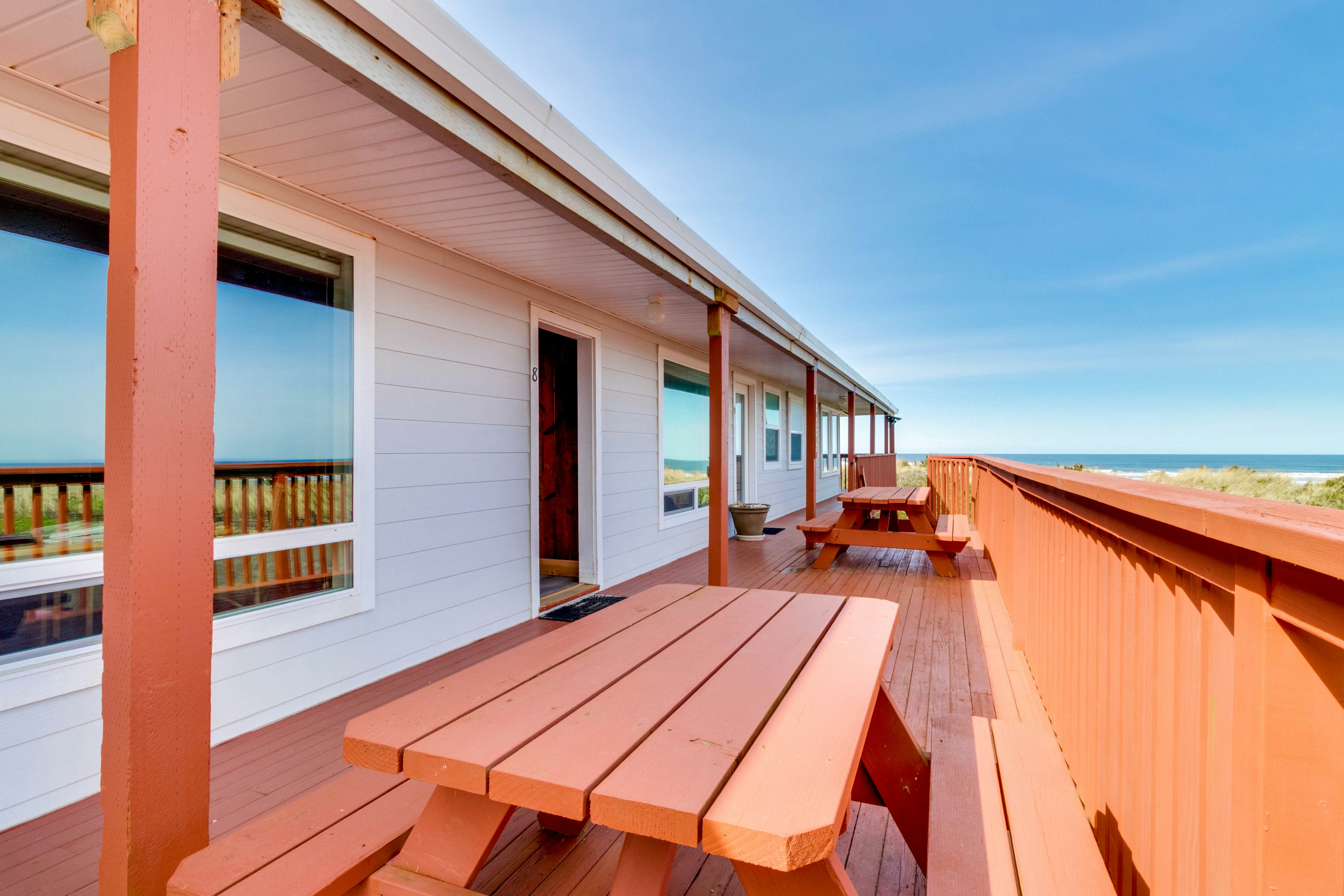 Dog-Friendly Waterfront Condo with Ocean Views - Moments From the Beach & Town