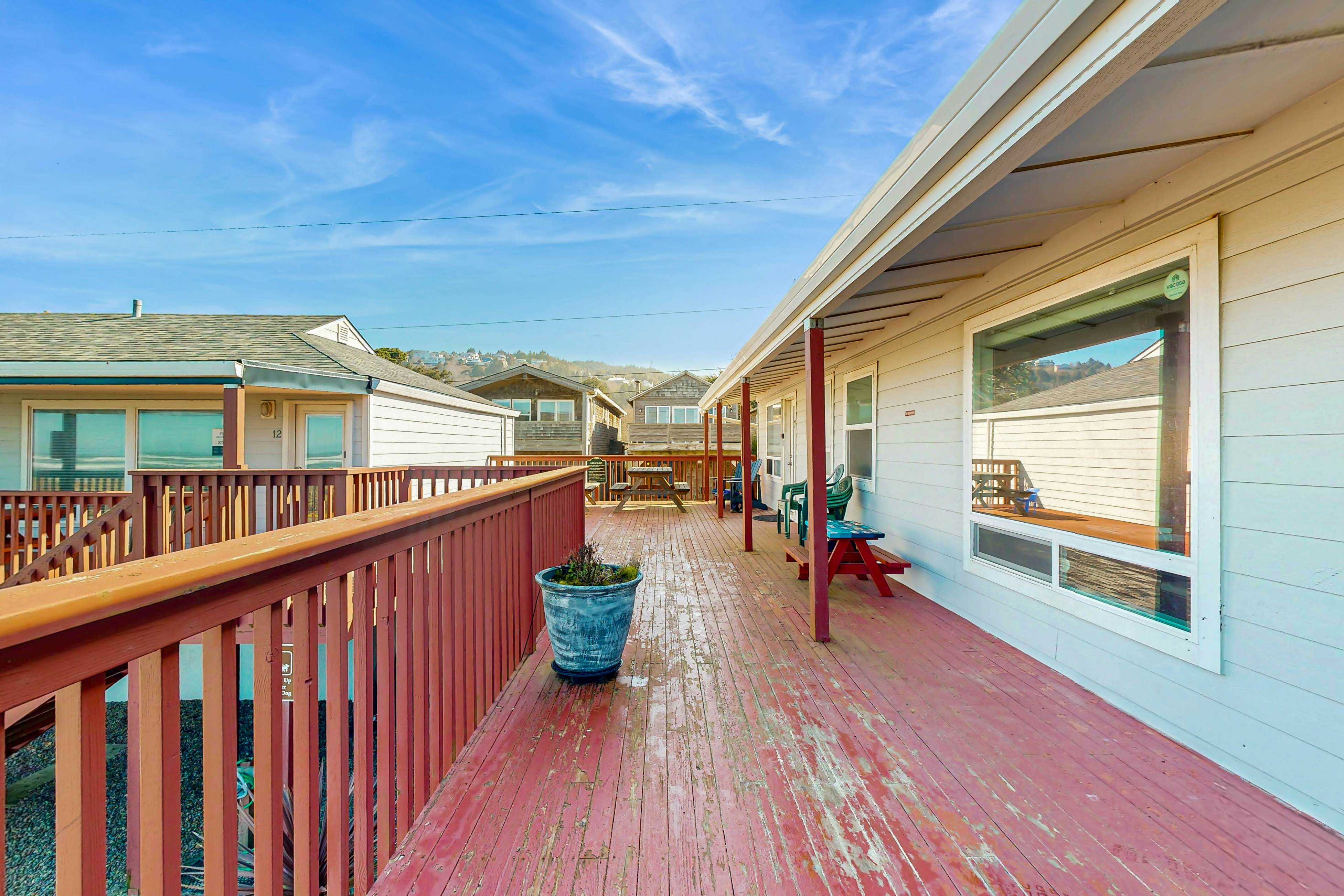 Dog-Friendly Waterfront Condo with Ocean Views - Moments From the Beach & Town