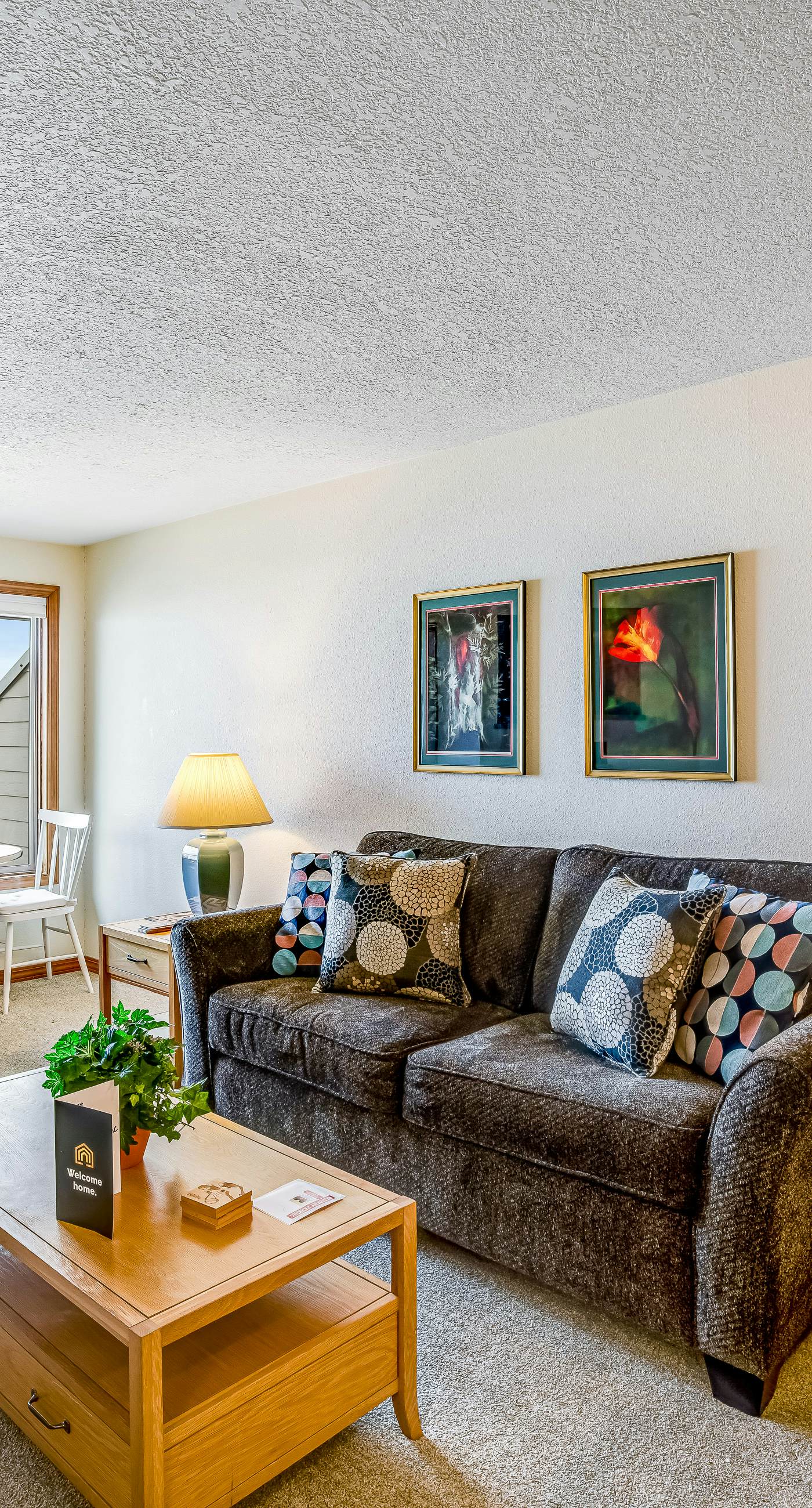 Waterfront condo with furnished balcony ocean views and great location