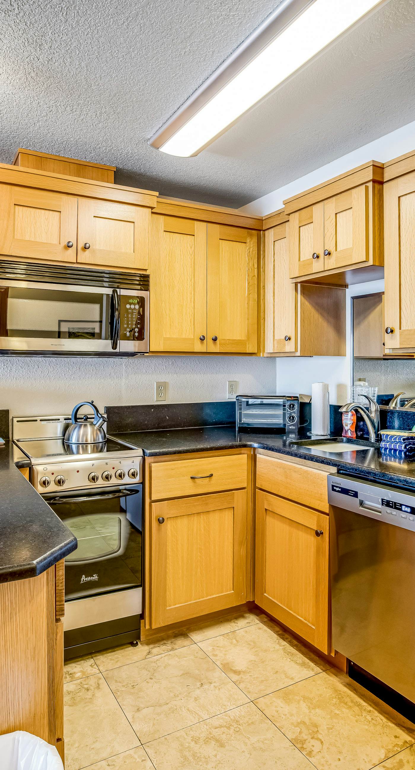 Waterfront condo with furnished balcony ocean views and great location