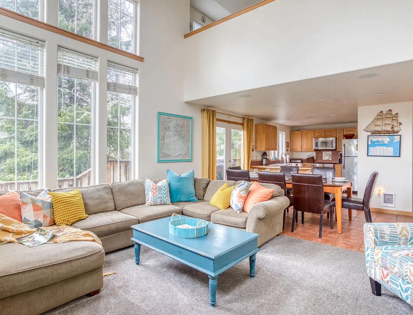 Inviting house near the beach with private hot tub and game room