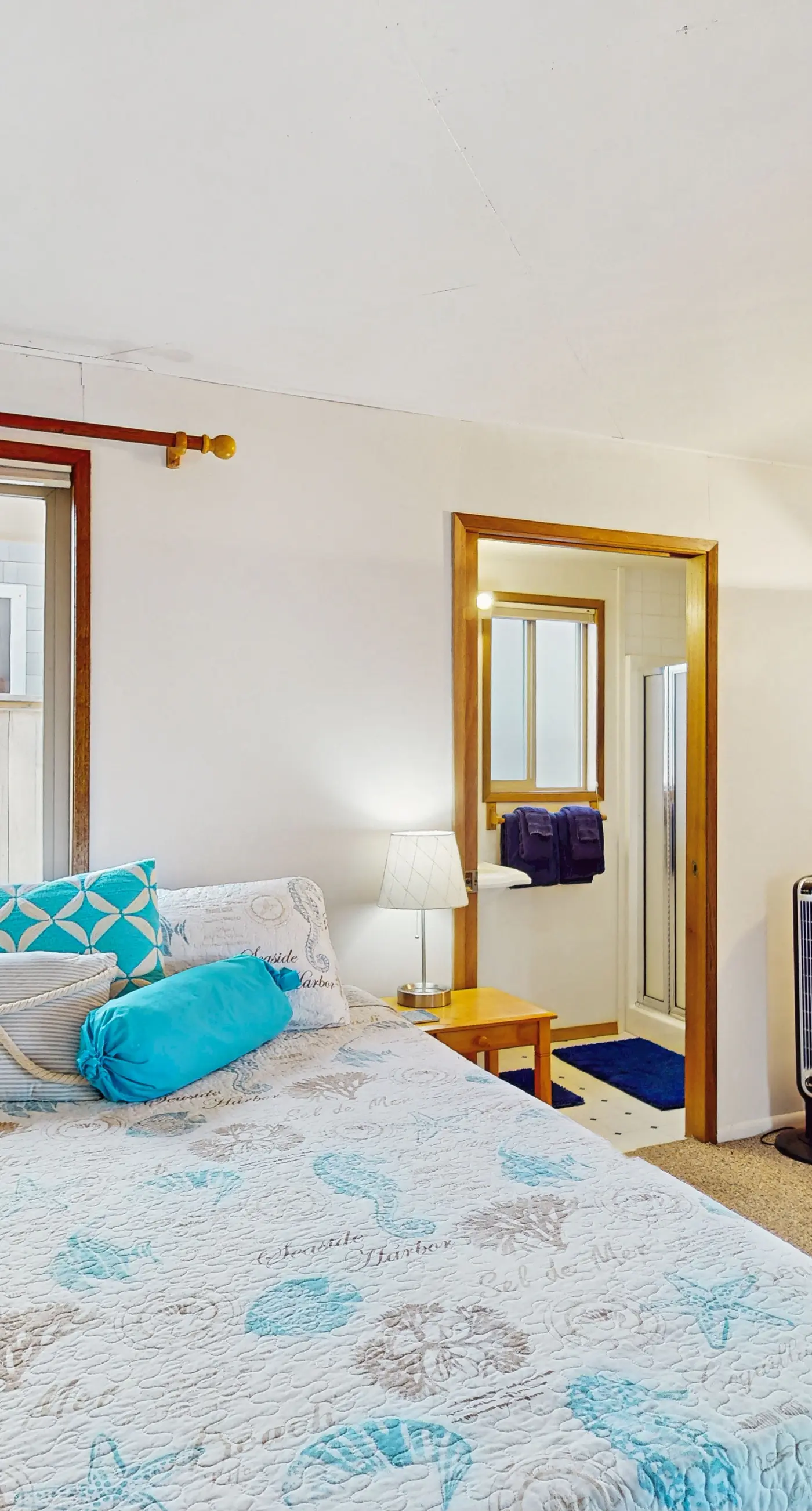 Dog friendly oceanfront house with sweeping ocean views and wood burning fireplace