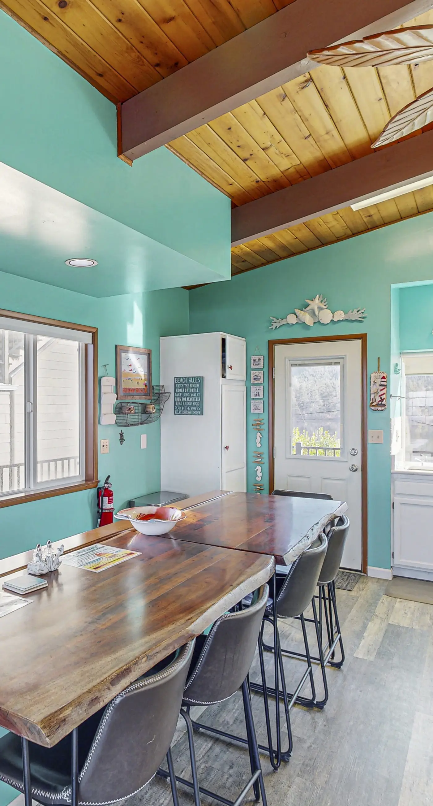 Ocean and Lake View Home with Private Hot Tub 1 2 Block to Beach Dogs OK