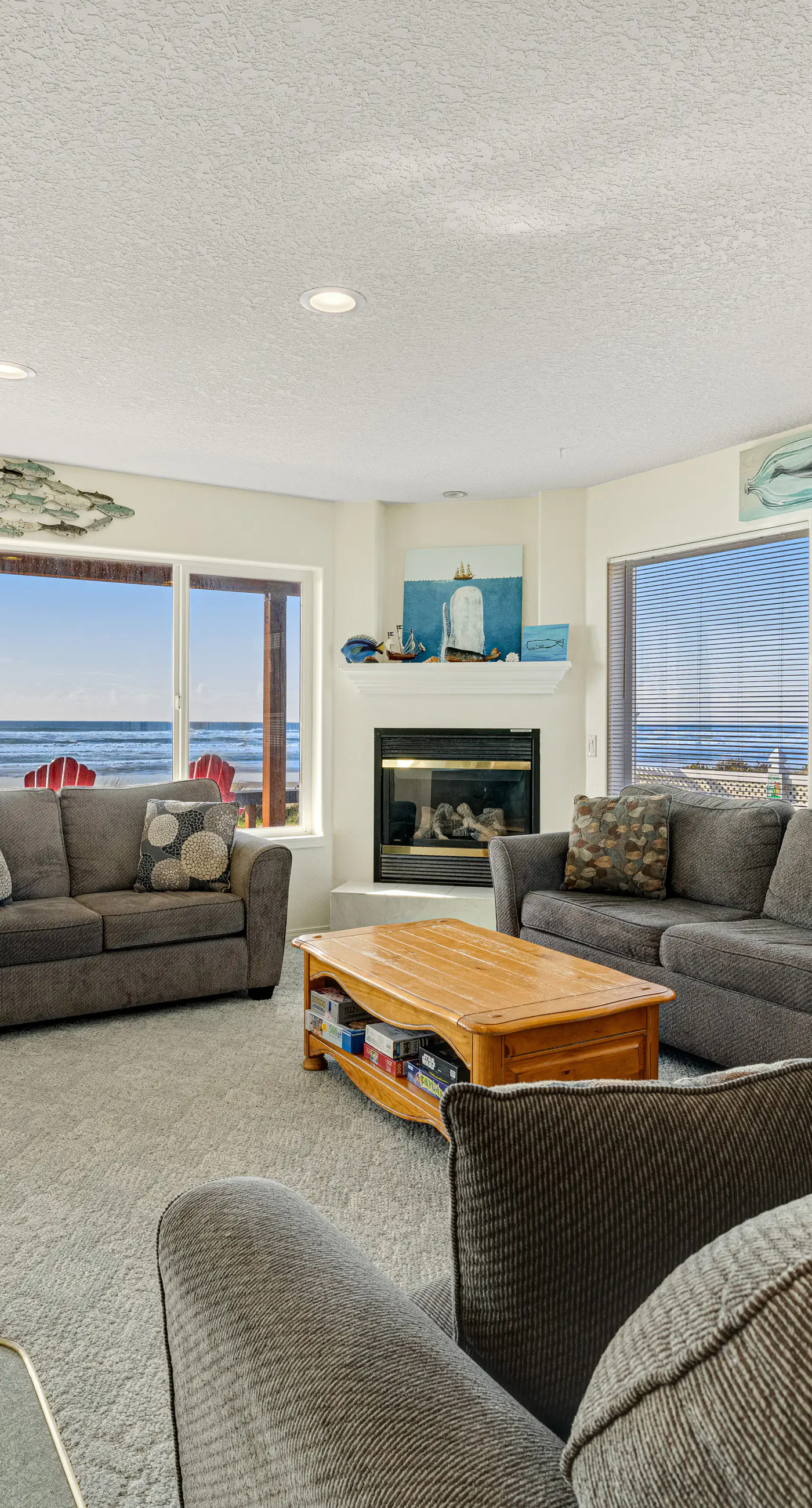 Dog friendly waterfront rental just steps from the beach and restaurants