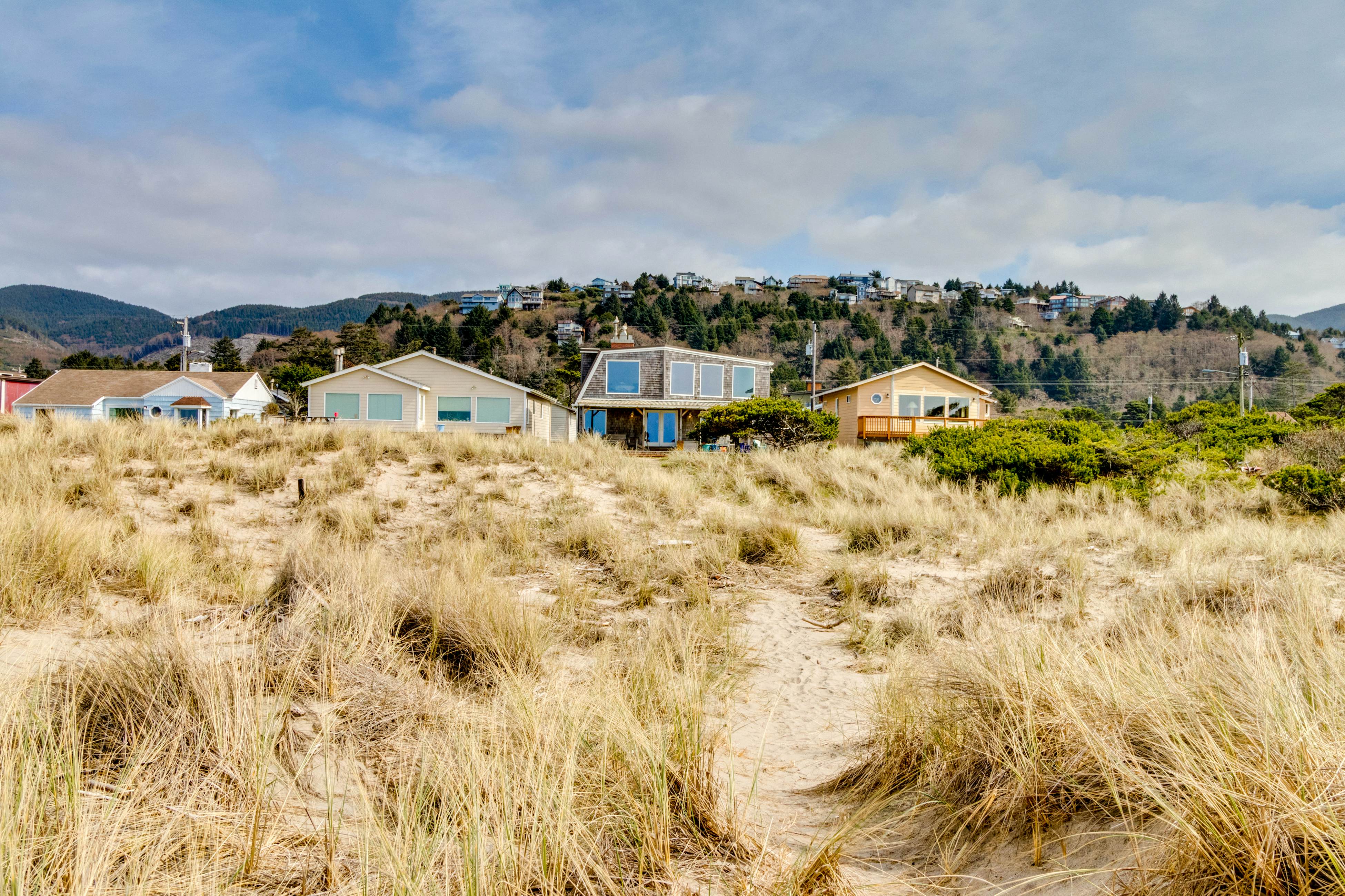 Oceanfront, dog-friendly beach house with game room & plenty of room