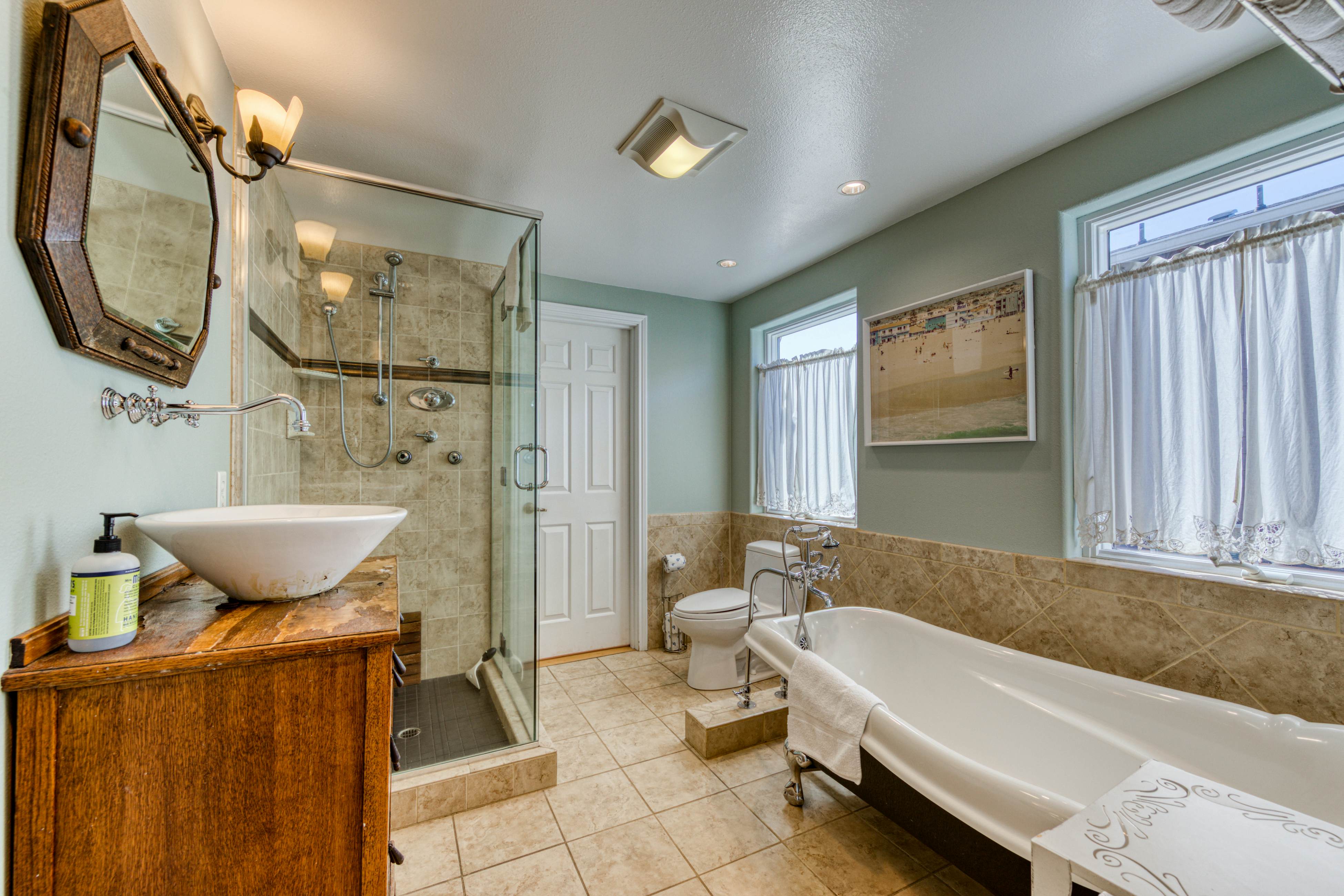 Oceanfront, dog-friendly beach house with game room & plenty of room