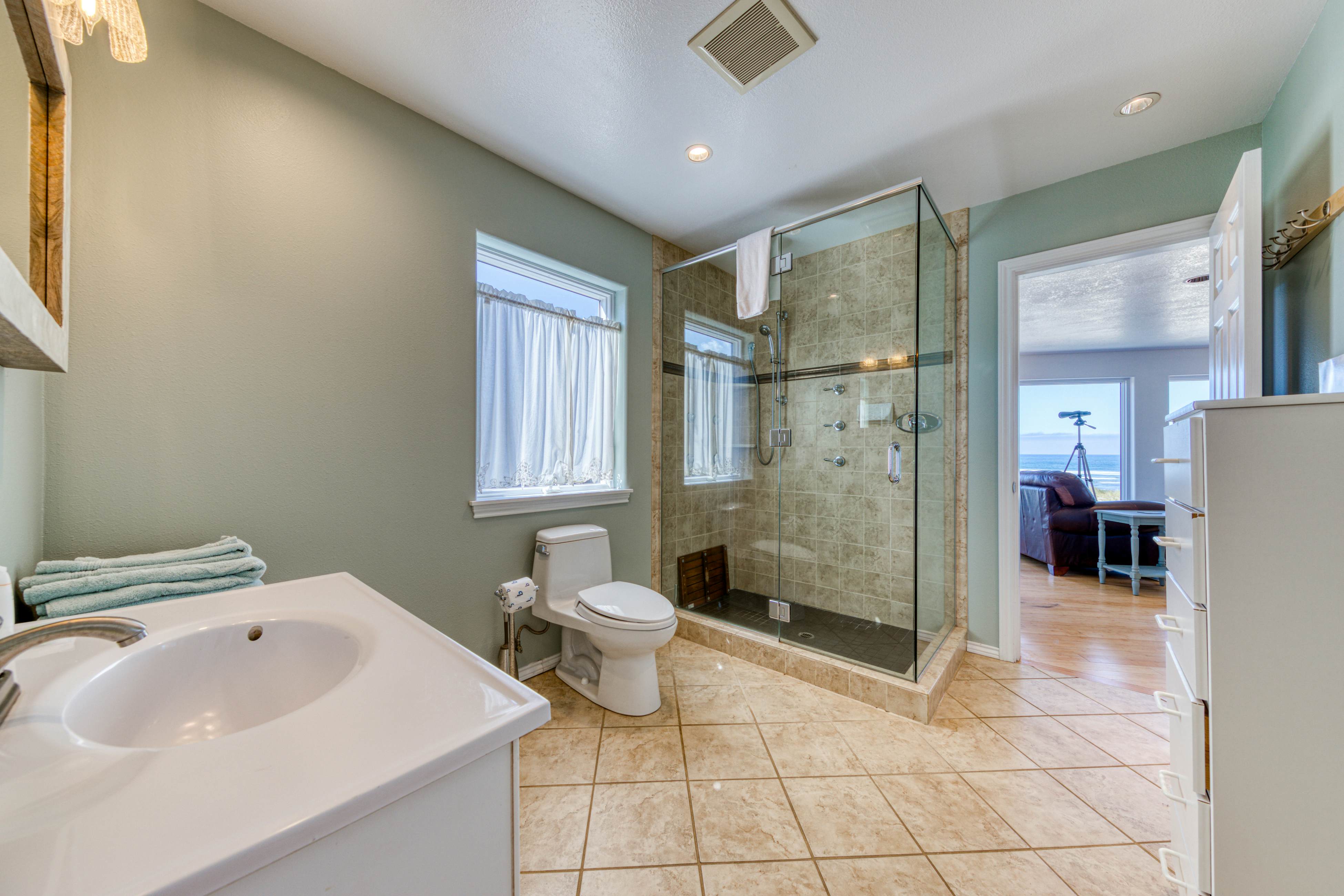 Oceanfront, dog-friendly beach house with game room & plenty of room