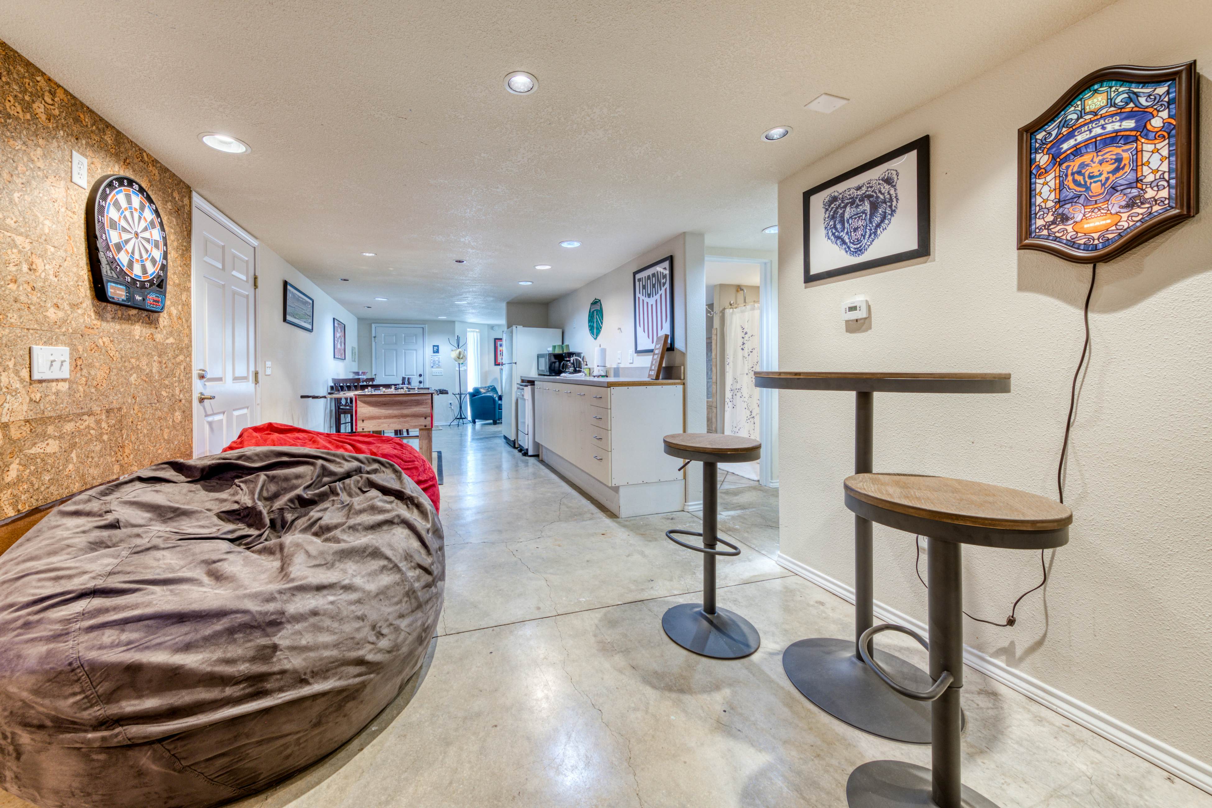 Oceanfront, dog-friendly beach house with game room & plenty of room