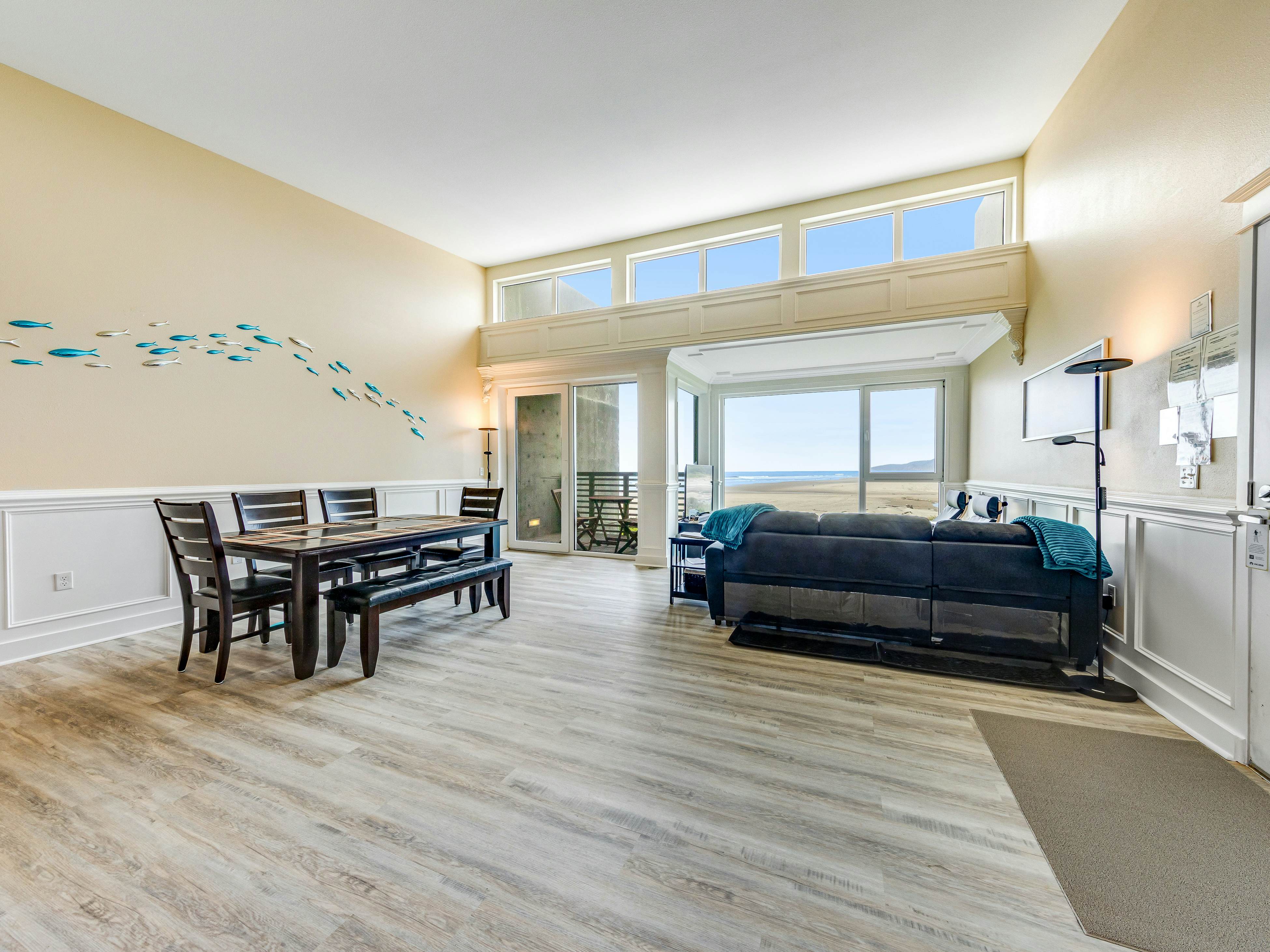 Elegant, oceanfront condo with deck & extraordinary views - dog-friendly