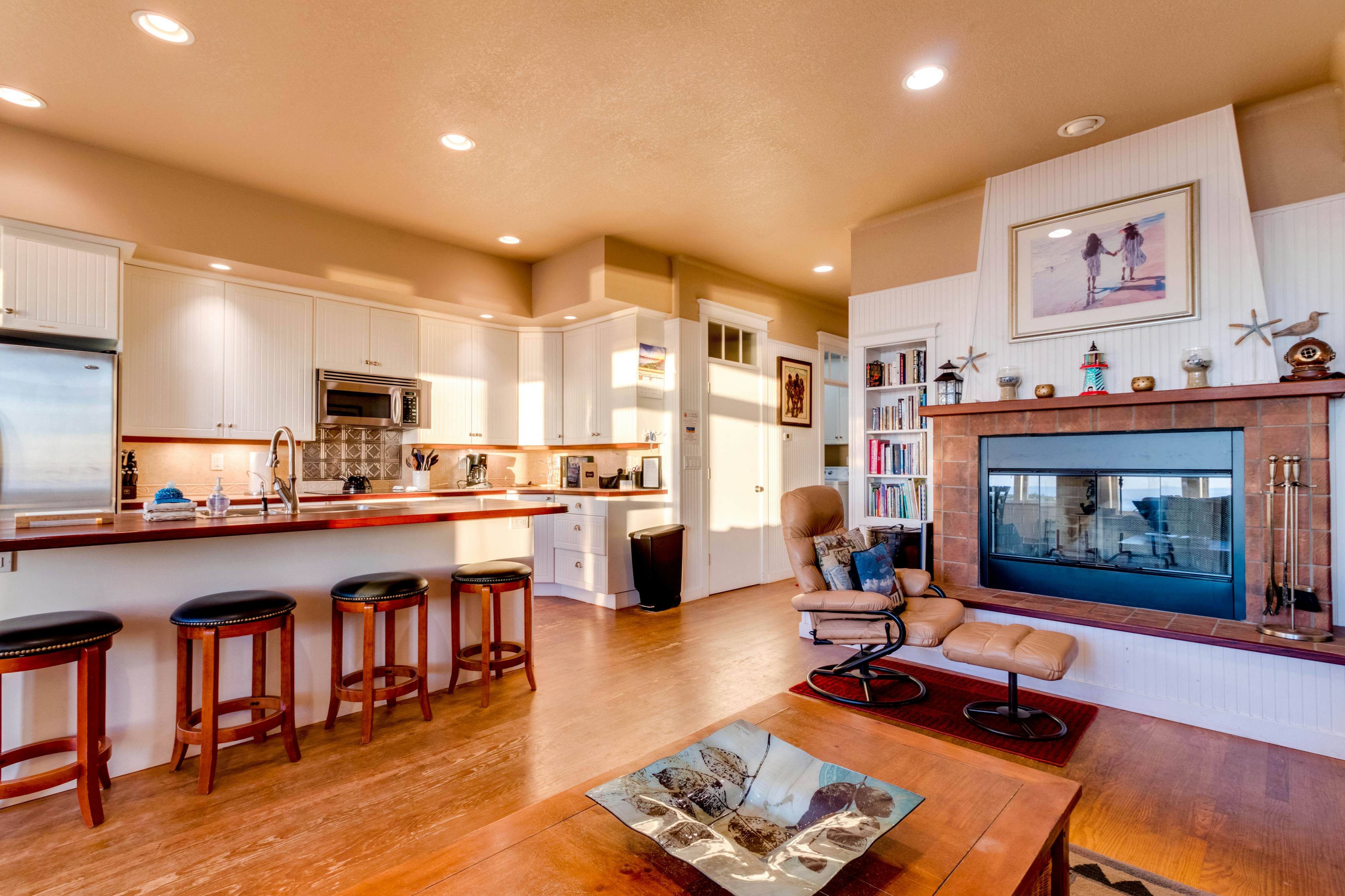 Dog-Friendly, Waterfront Bungalow Just Steps to the Sand and Waves