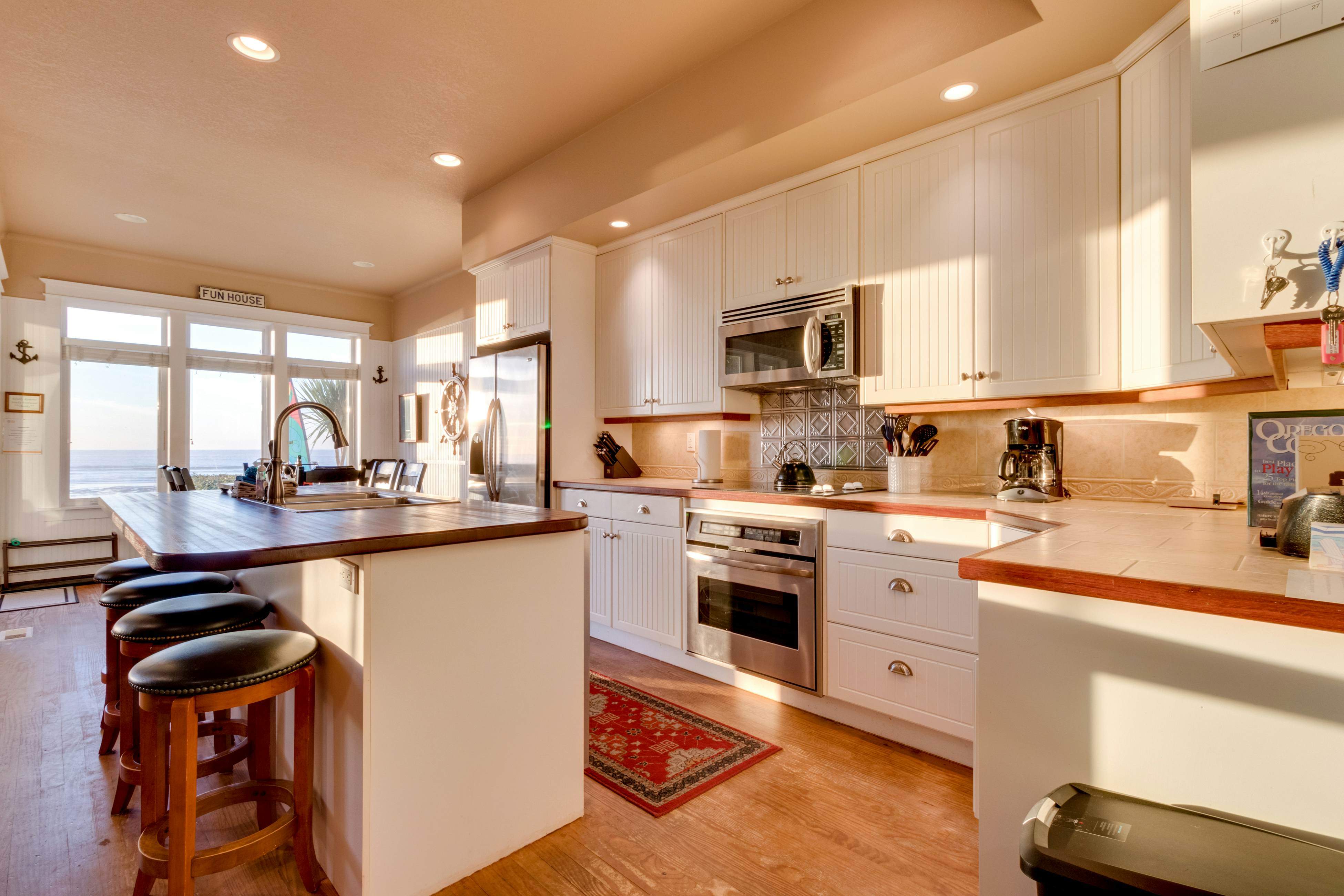 Dog-Friendly, Waterfront Bungalow Just Steps to the Sand and Waves