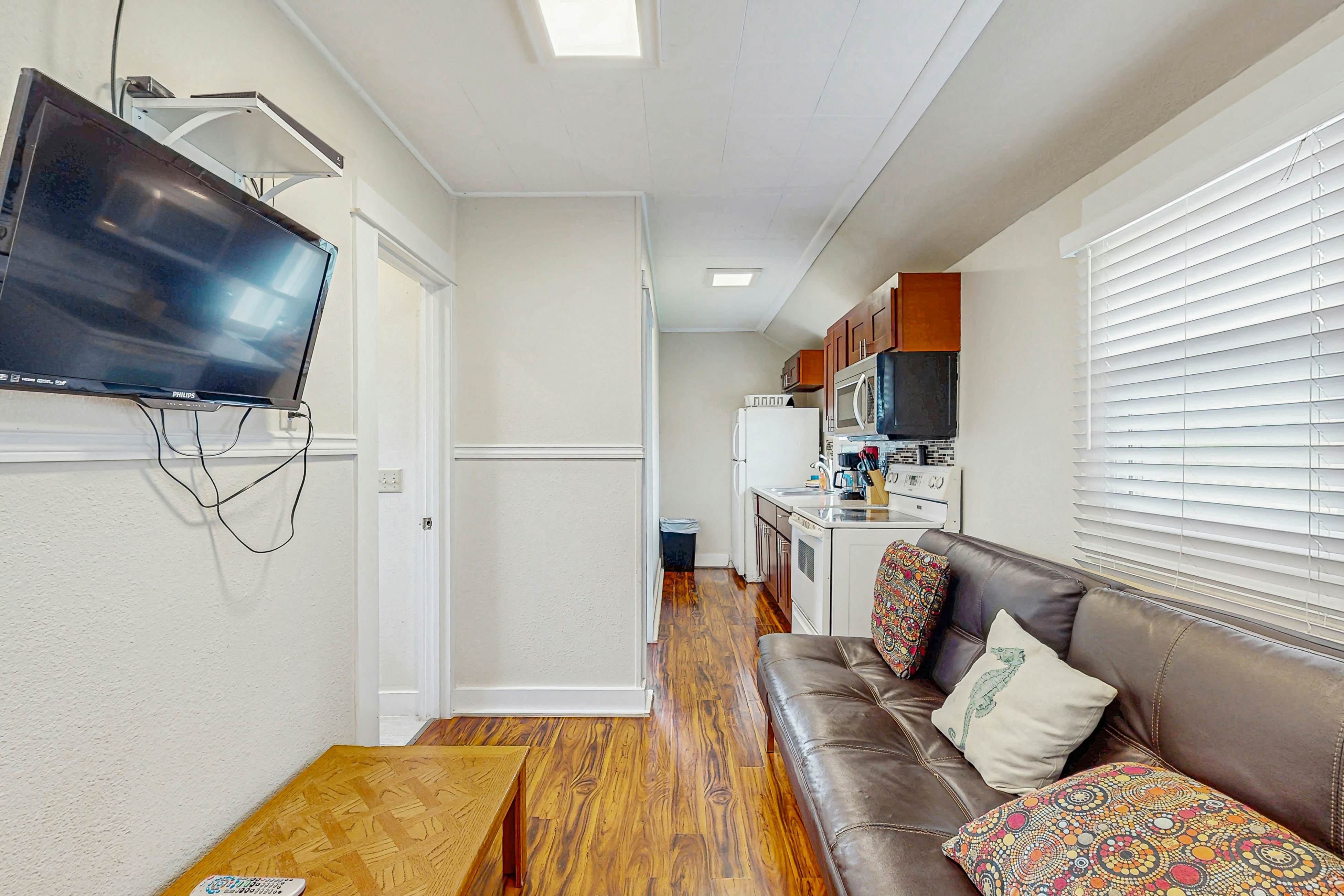 Dog-Friendly Coastal Cottage Minutes from Downtown & One Block to Beach