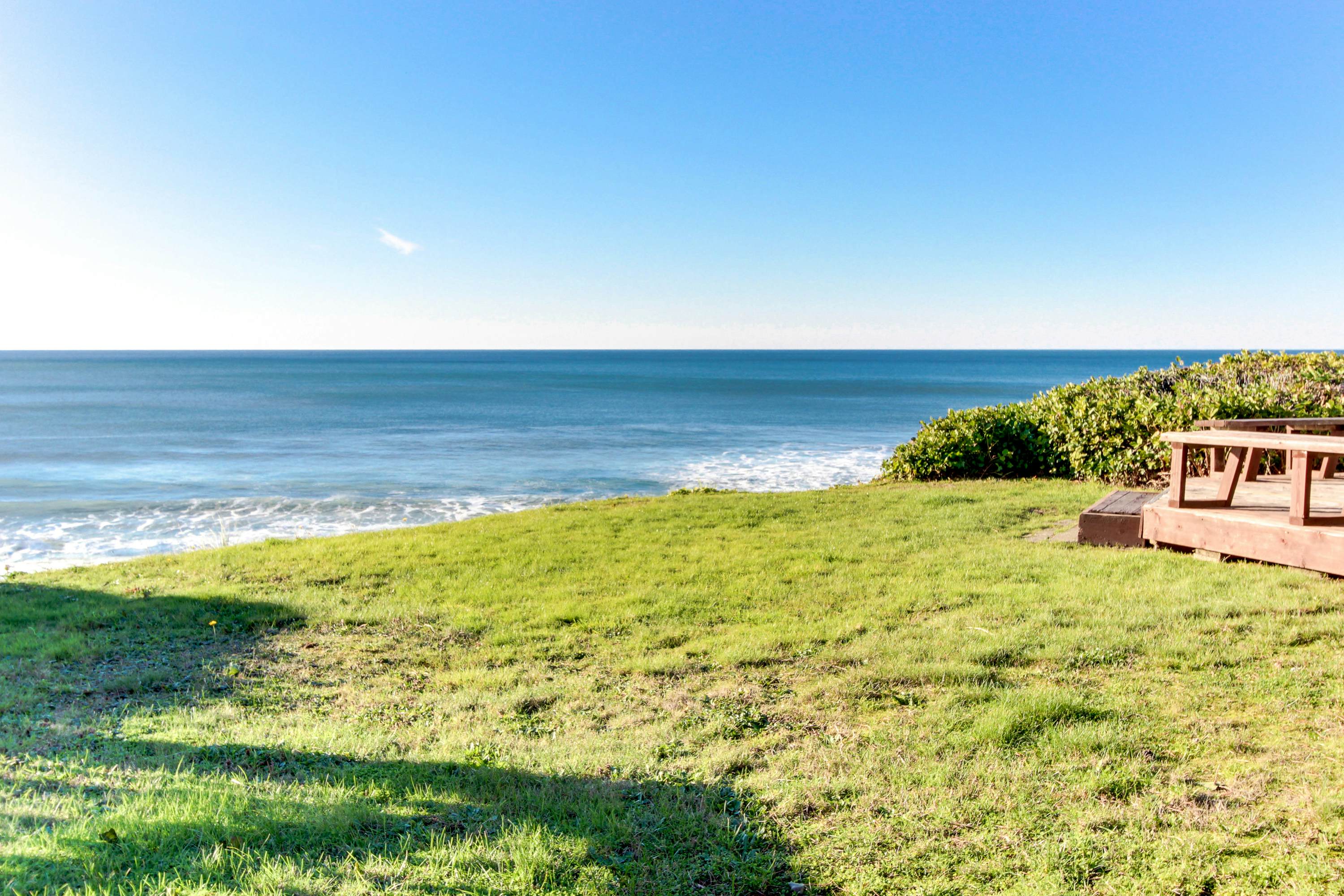 Dog-Friendly Oceanfront Home with Easy Beach Access & Large Deck - Walk to Park