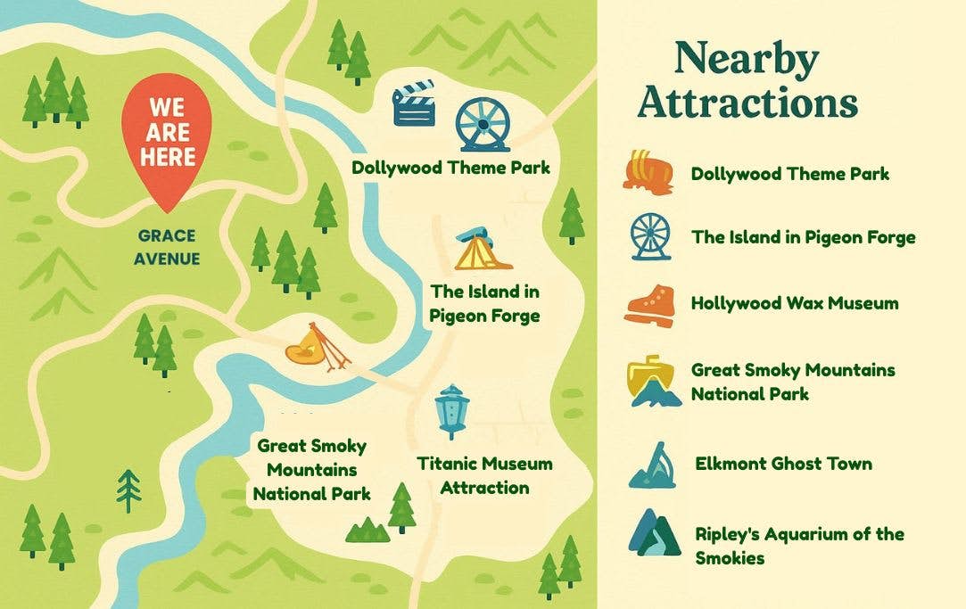 Mins to Parkway | Cozy One level cabin・Hot tub