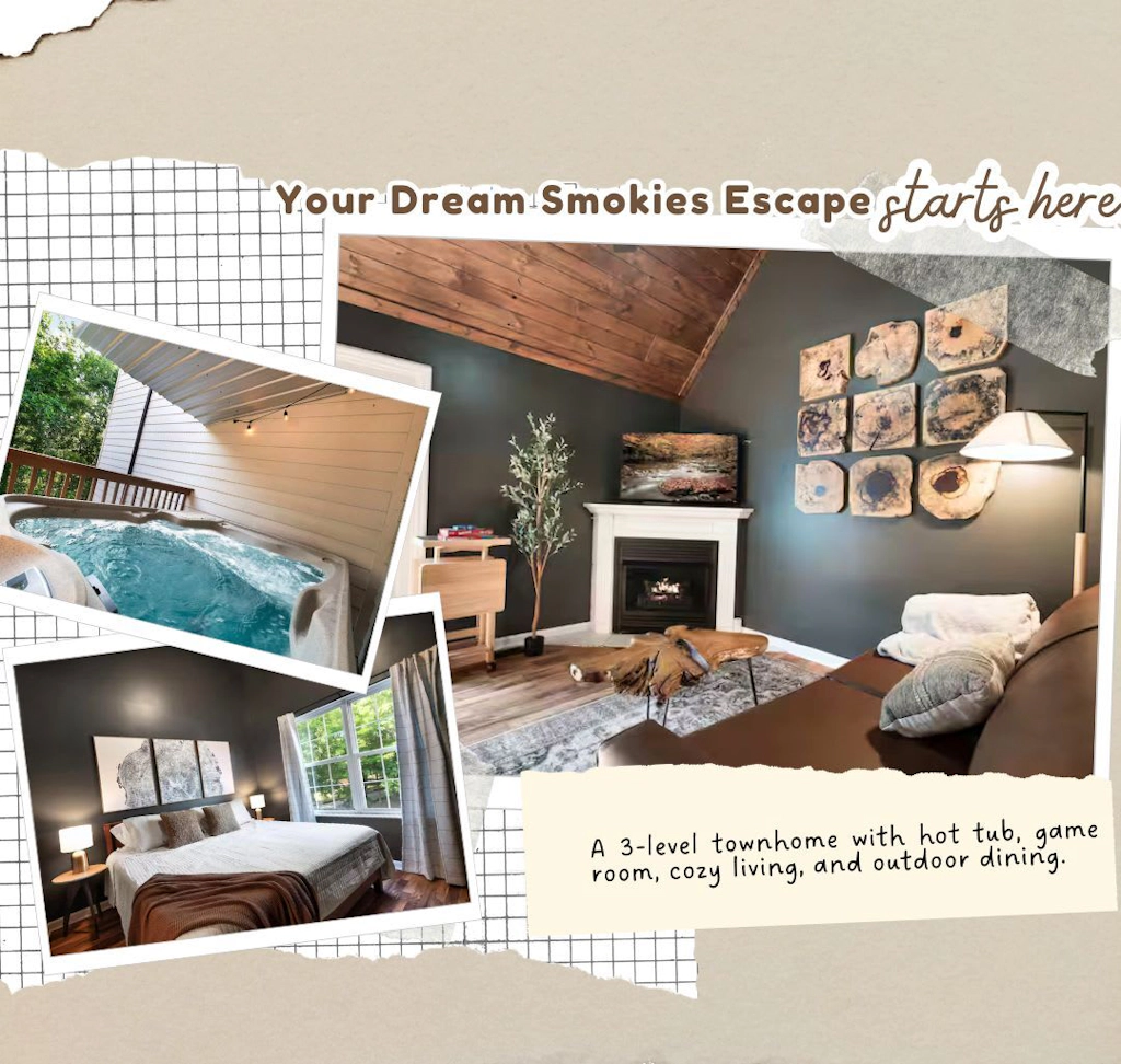 Near Pkwy / Dollywood, Sleeps 6・Hot tub・Game Room