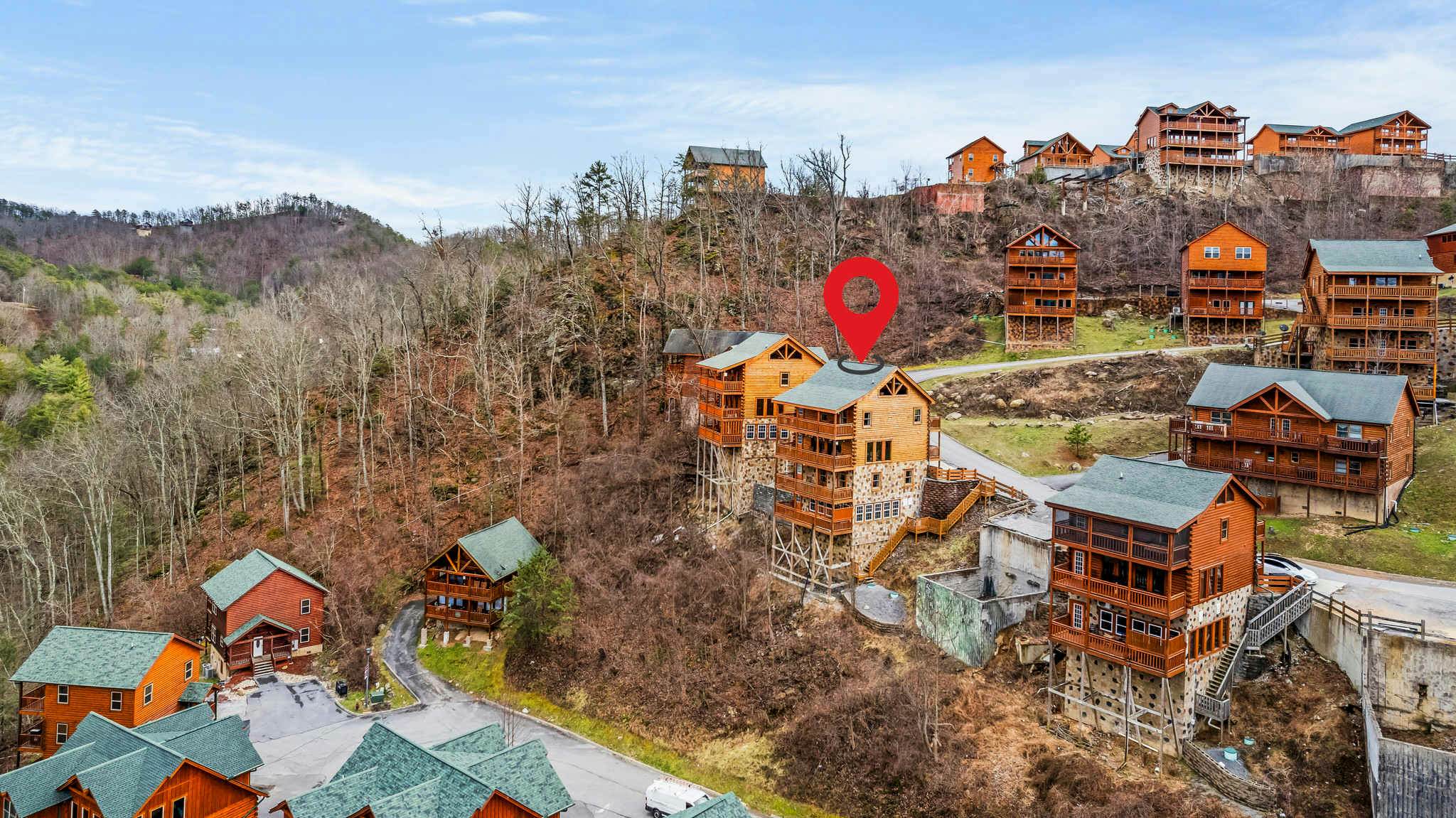 Luxury Cabin, Sleeps 20・Pool, Hot Tub, View, Games