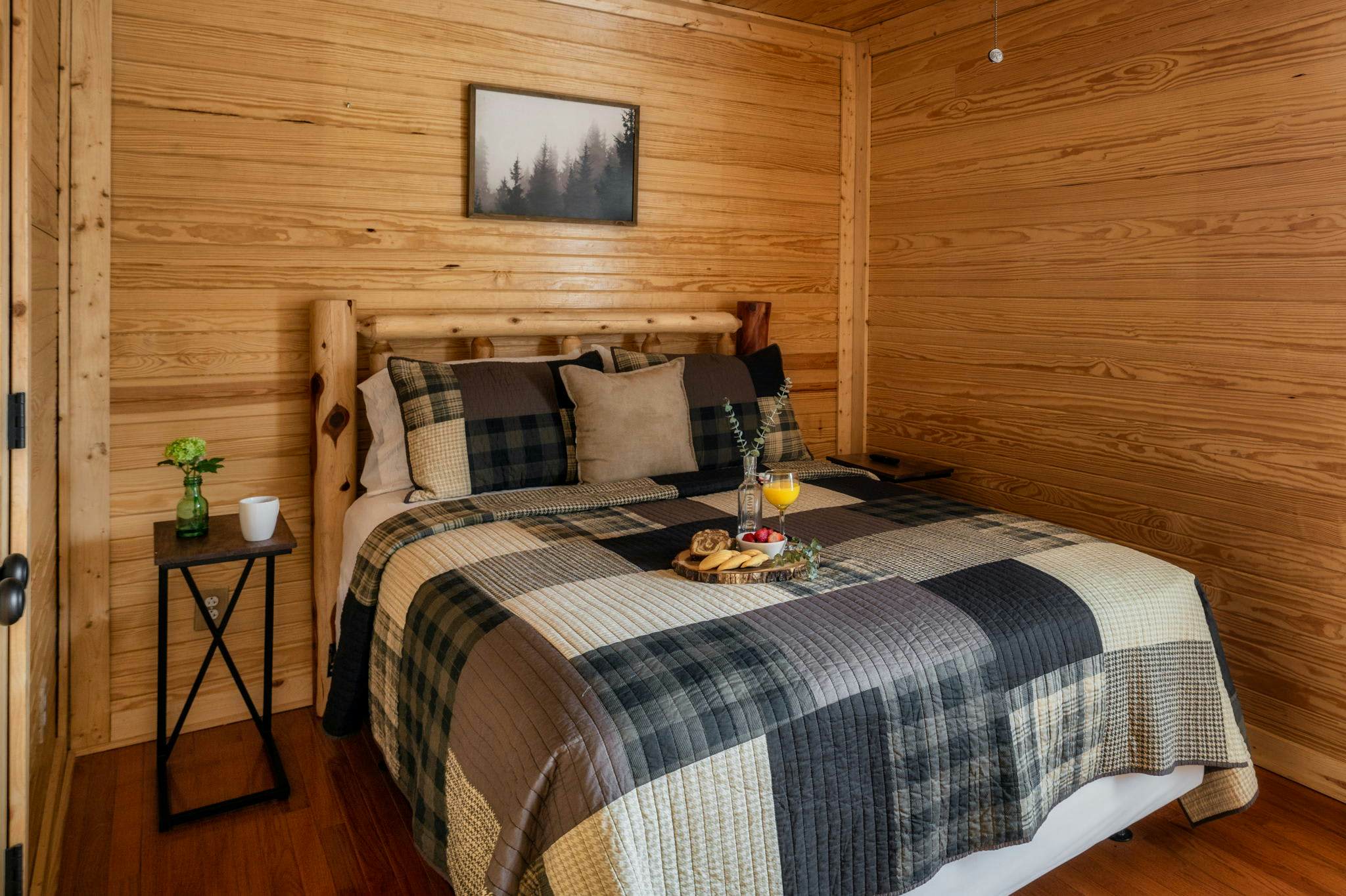 Luxury Cabin w/ Mountain view・Hot Tub, Fire pit