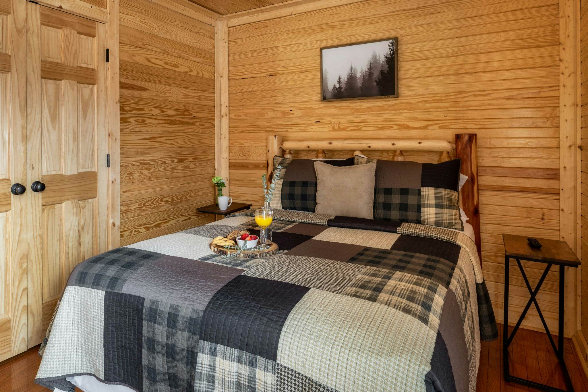 Luxury Cabin w/ Mountain view・Hot Tub, Fire pit