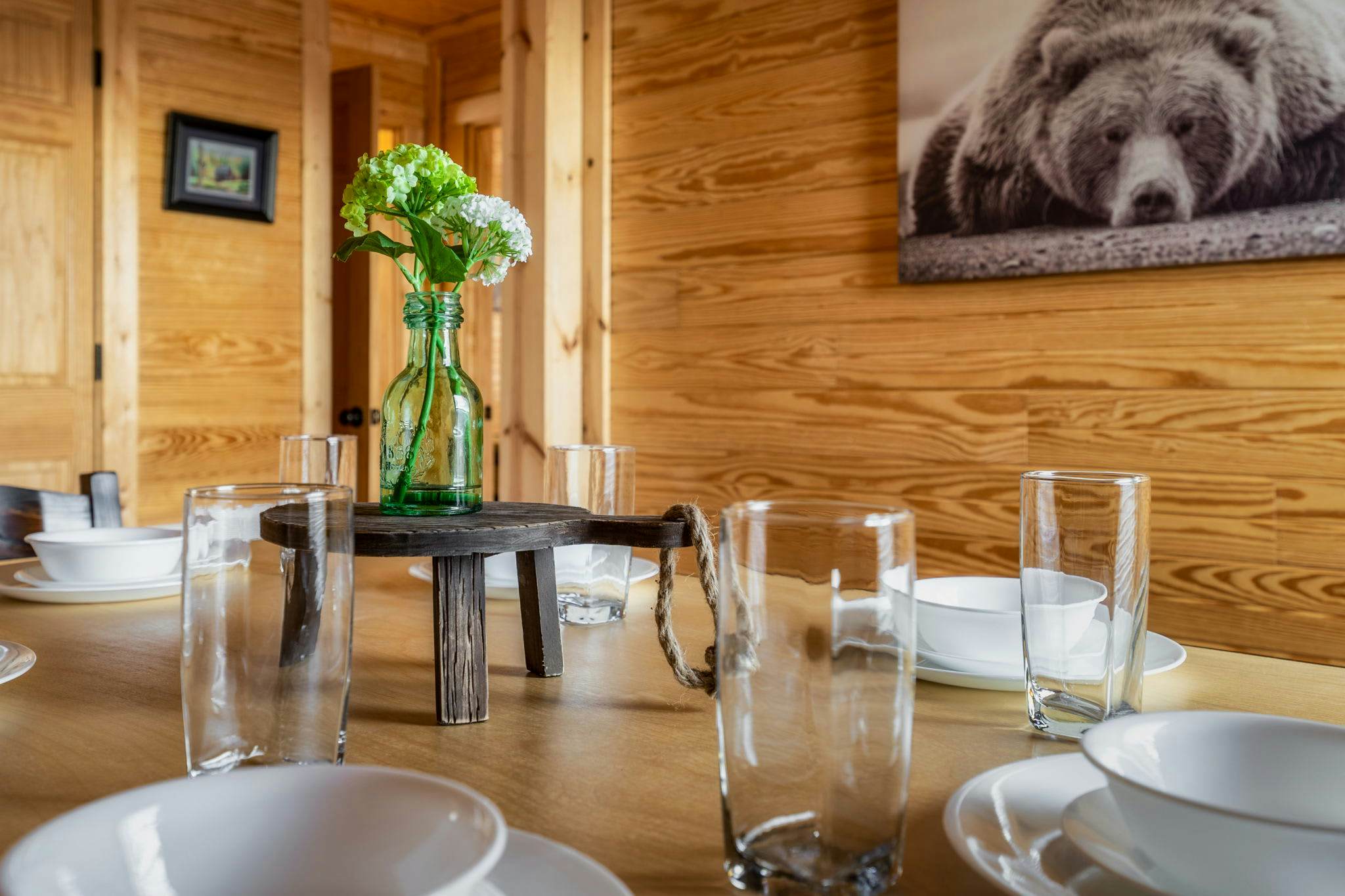 Luxury Cabin w/ Mountain view・Hot Tub, Fire pit