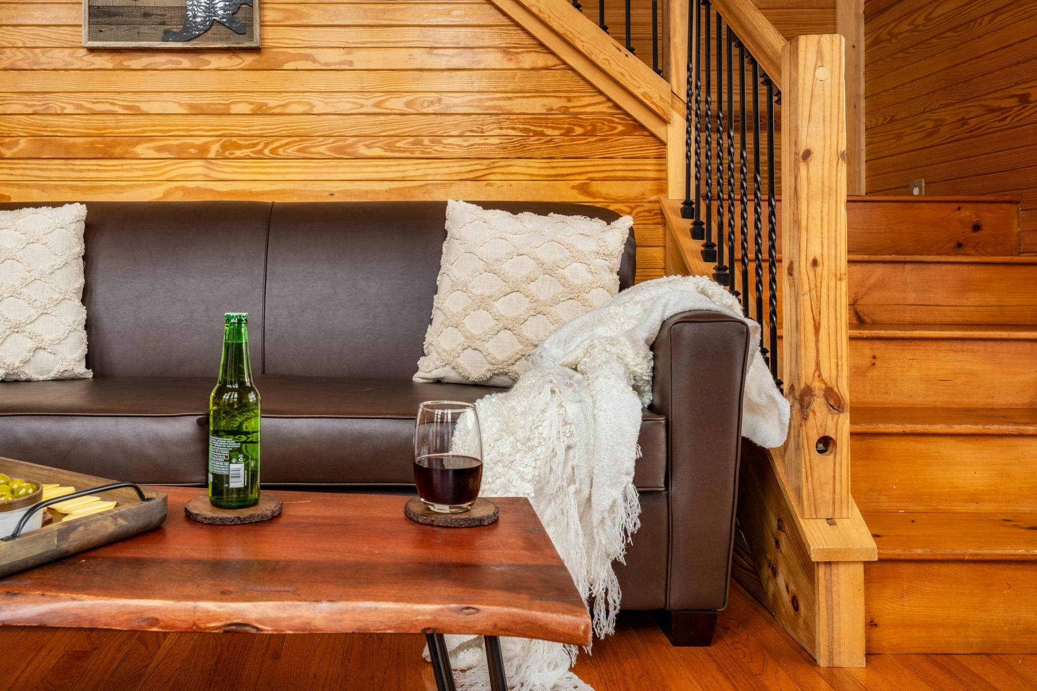 Luxury Cabin w/ Mountain view・Hot Tub, Fire pit