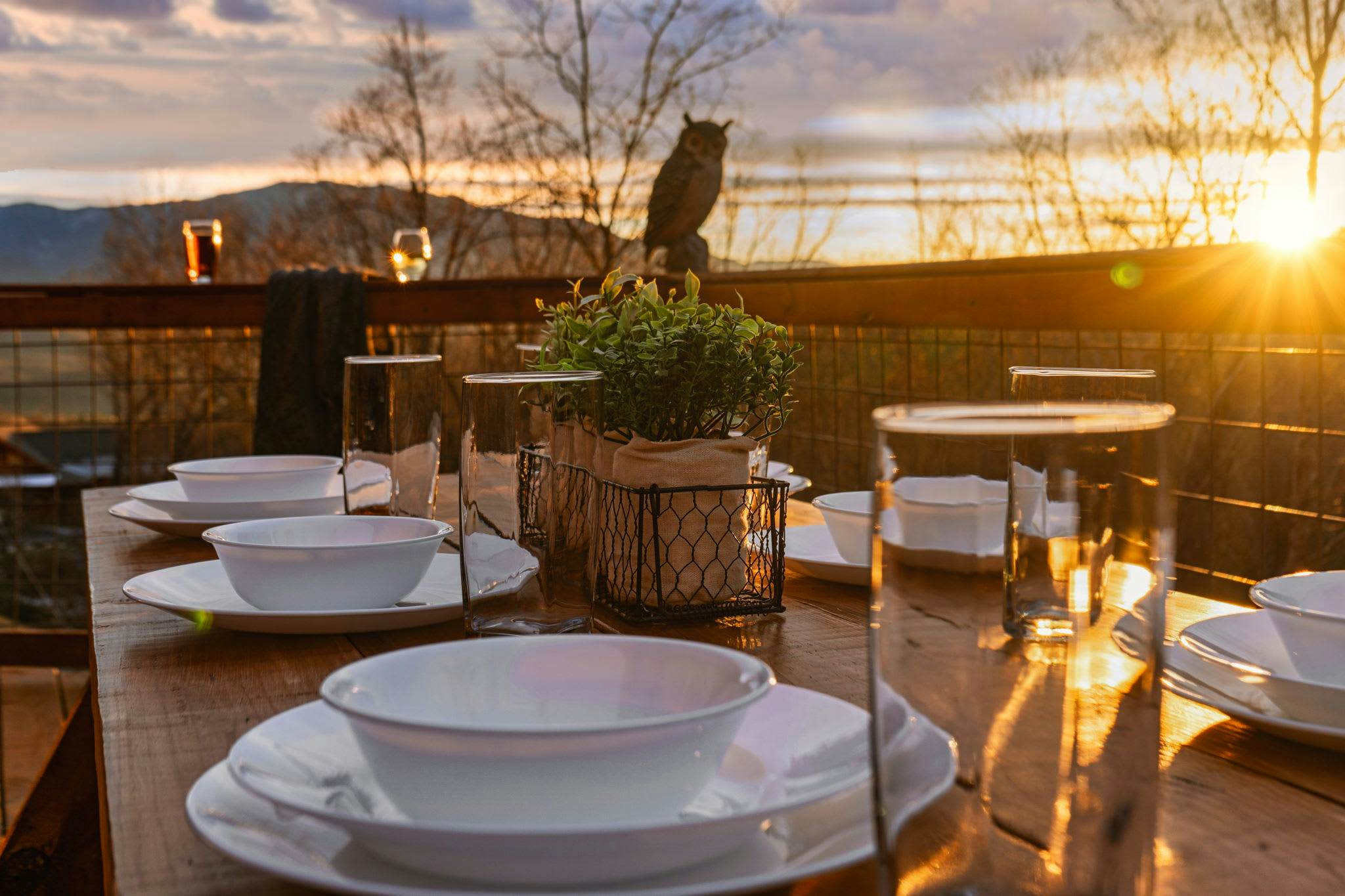 Luxury Cabin w/ Mountain view・Hot Tub, Fire pit