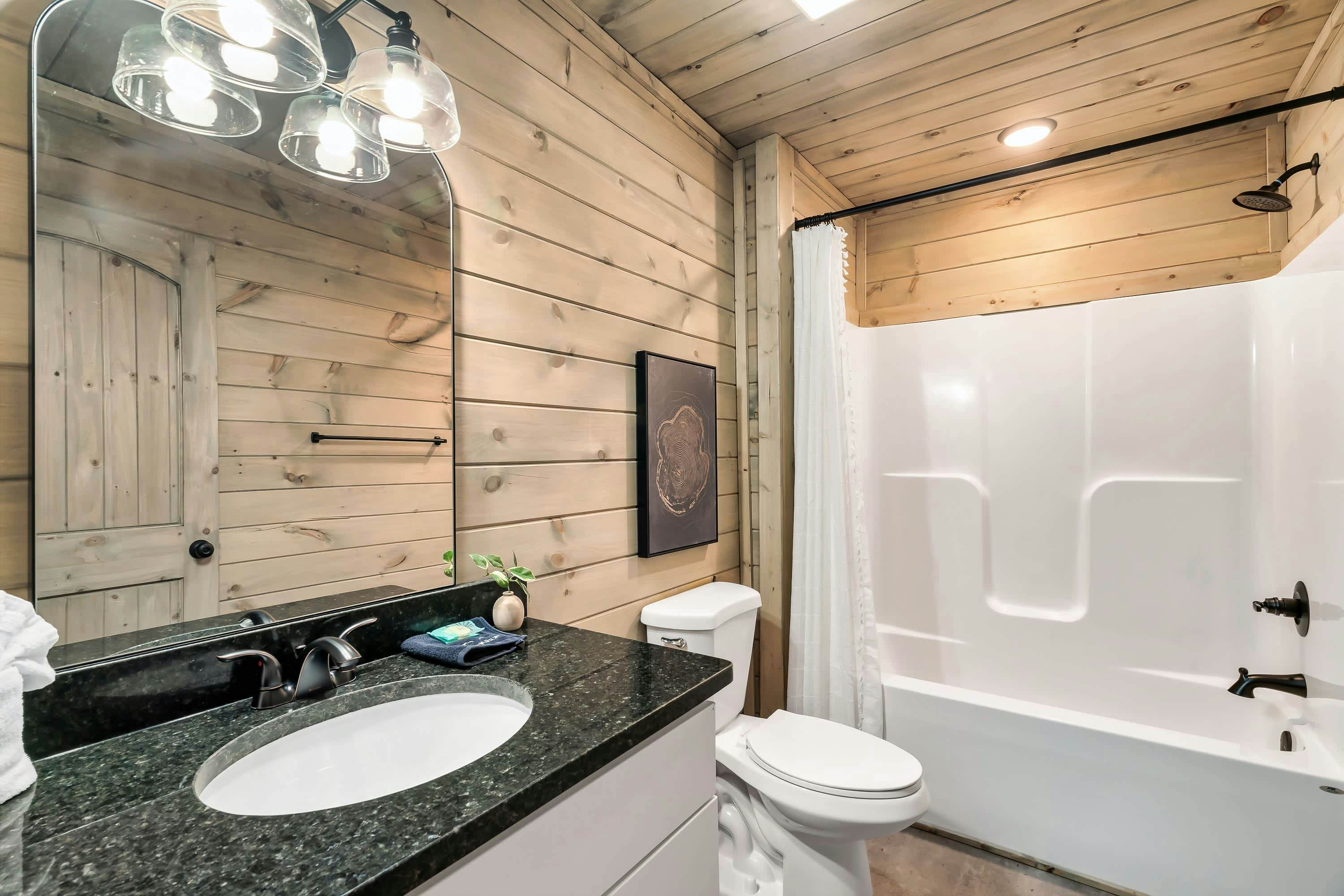 Luxury Cabin w/ View・Pool・Hot Tub・Games・Fire pit