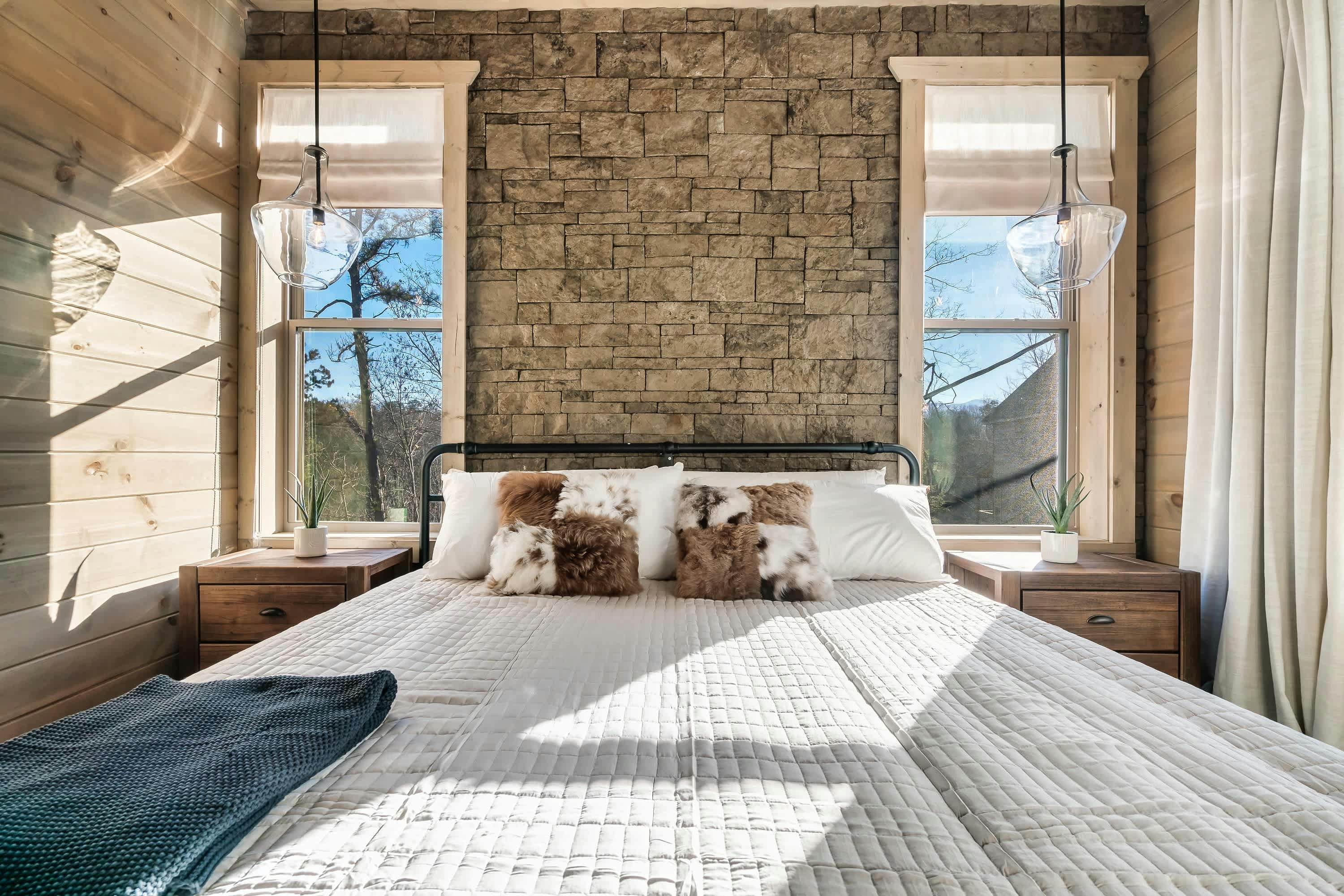 Luxury Cabin w/ View・Pool・Hot Tub・Games・Fire pit