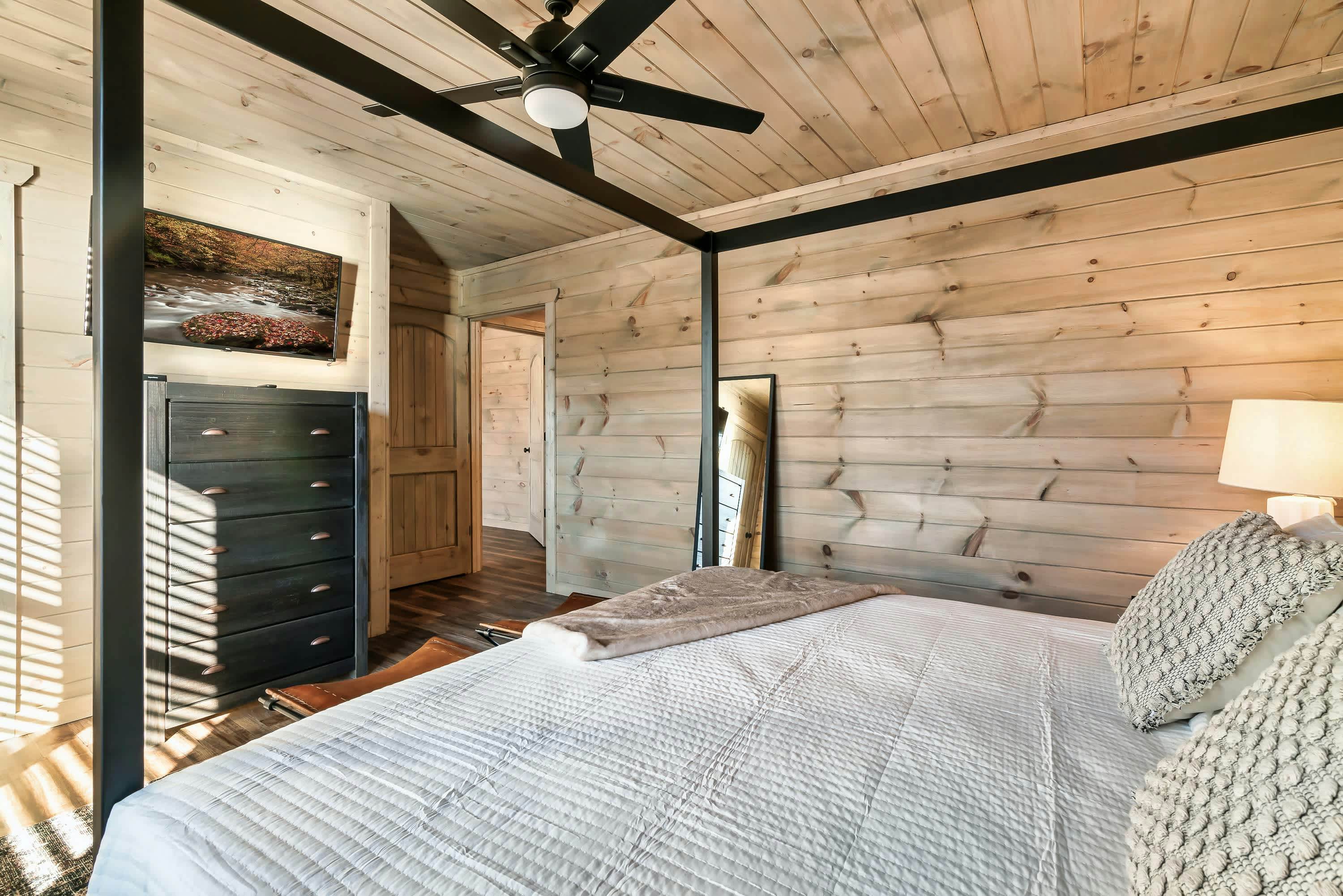 Luxury Cabin w/ View・Pool・Hot Tub・Games・Fire pit