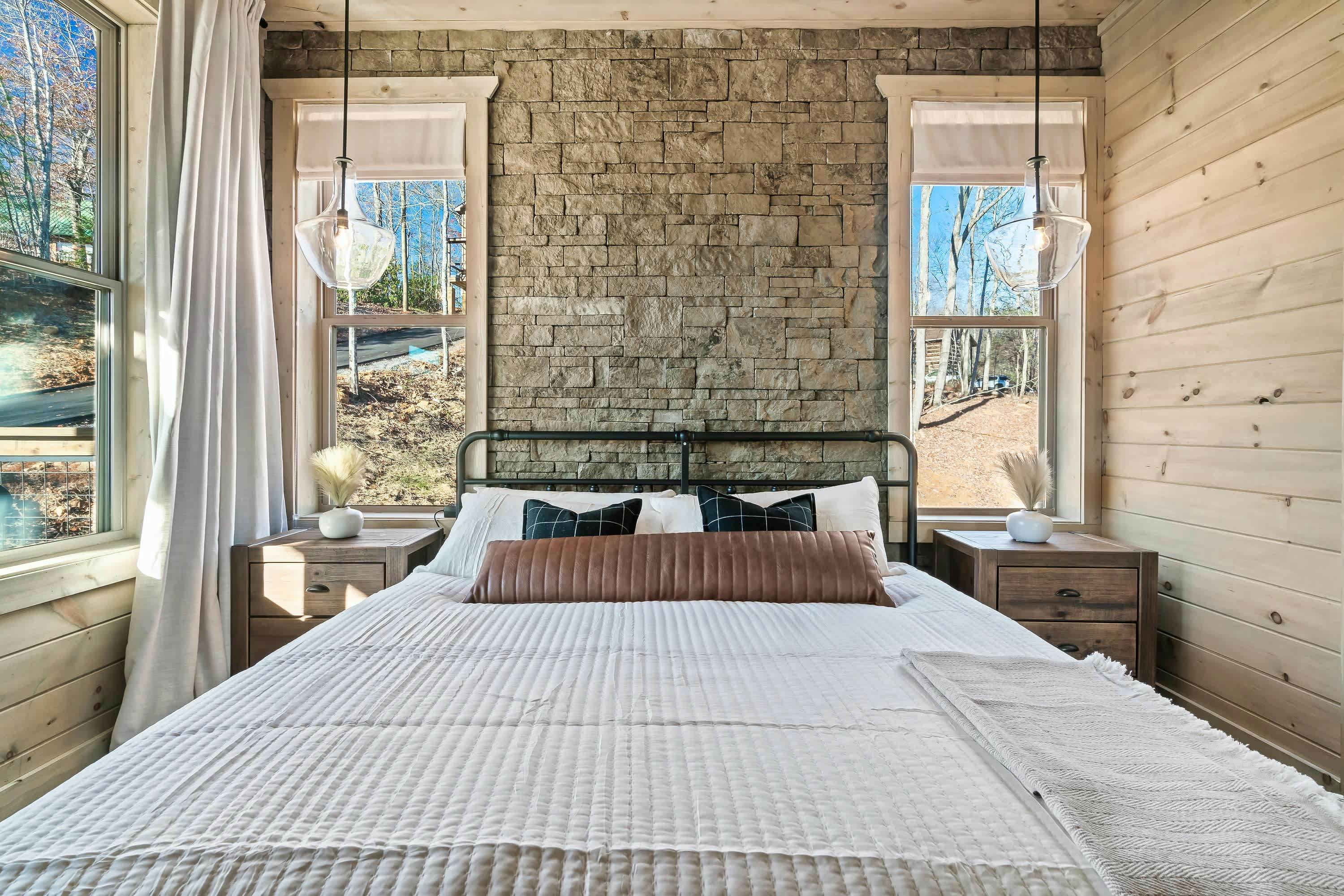 Luxury Cabin w/ View・Pool・Hot Tub・Games・Fire pit