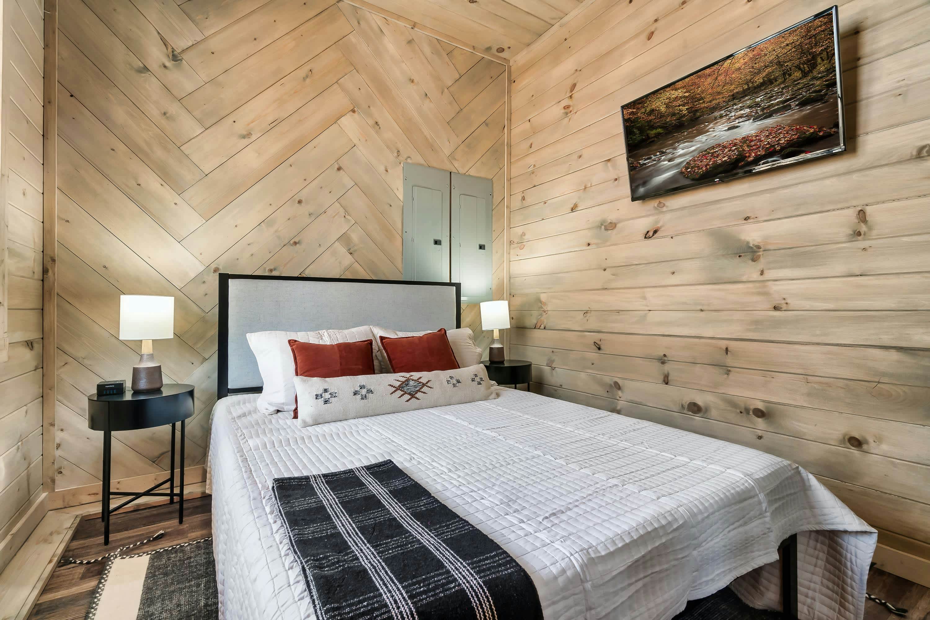 Luxury Cabin w/ View・Pool・Hot Tub・Games・Fire pit