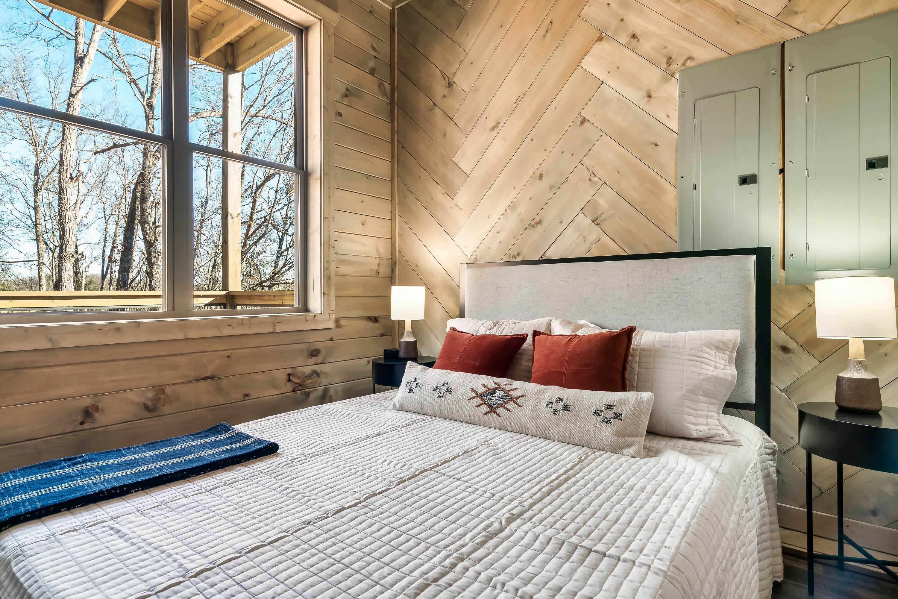 Luxury Cabin w/ View・Pool・Hot Tub・Games・Fire pit