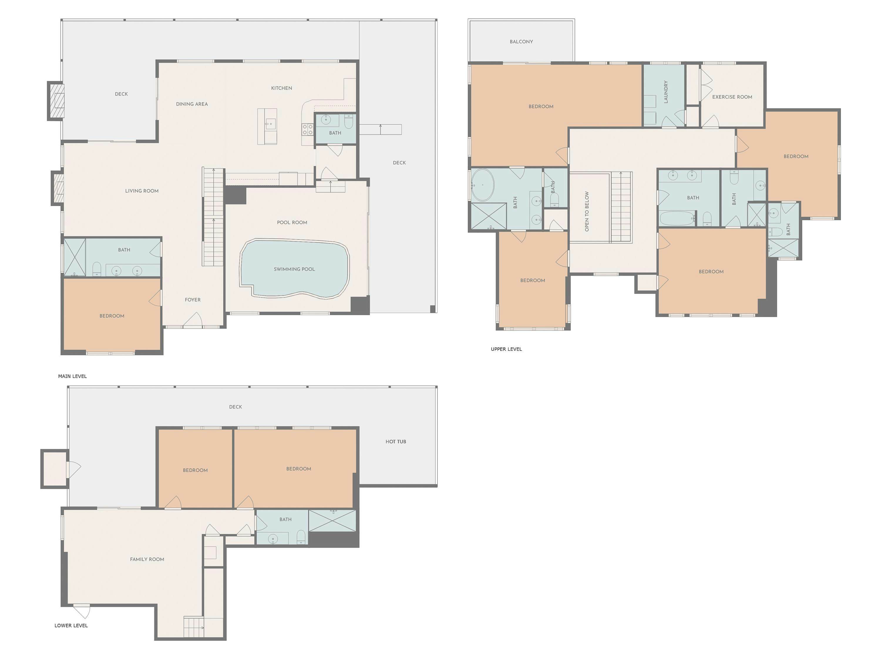 Sleeps 20・Mtn View・Indoor Pool・Theater・Gym・Hot tub