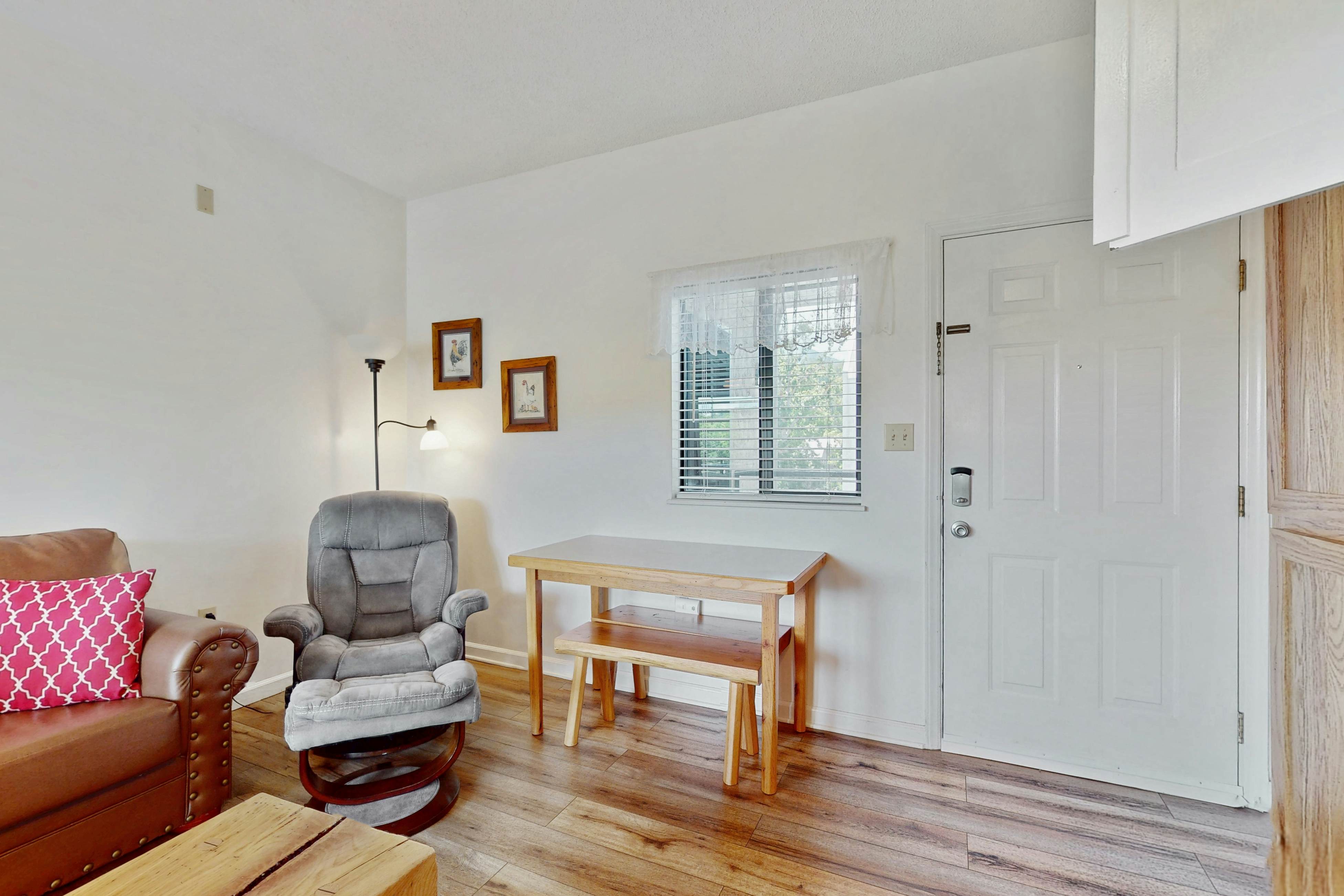 Inviting condo w/ free attraction tickets, views, pool, fireplace, & balcony