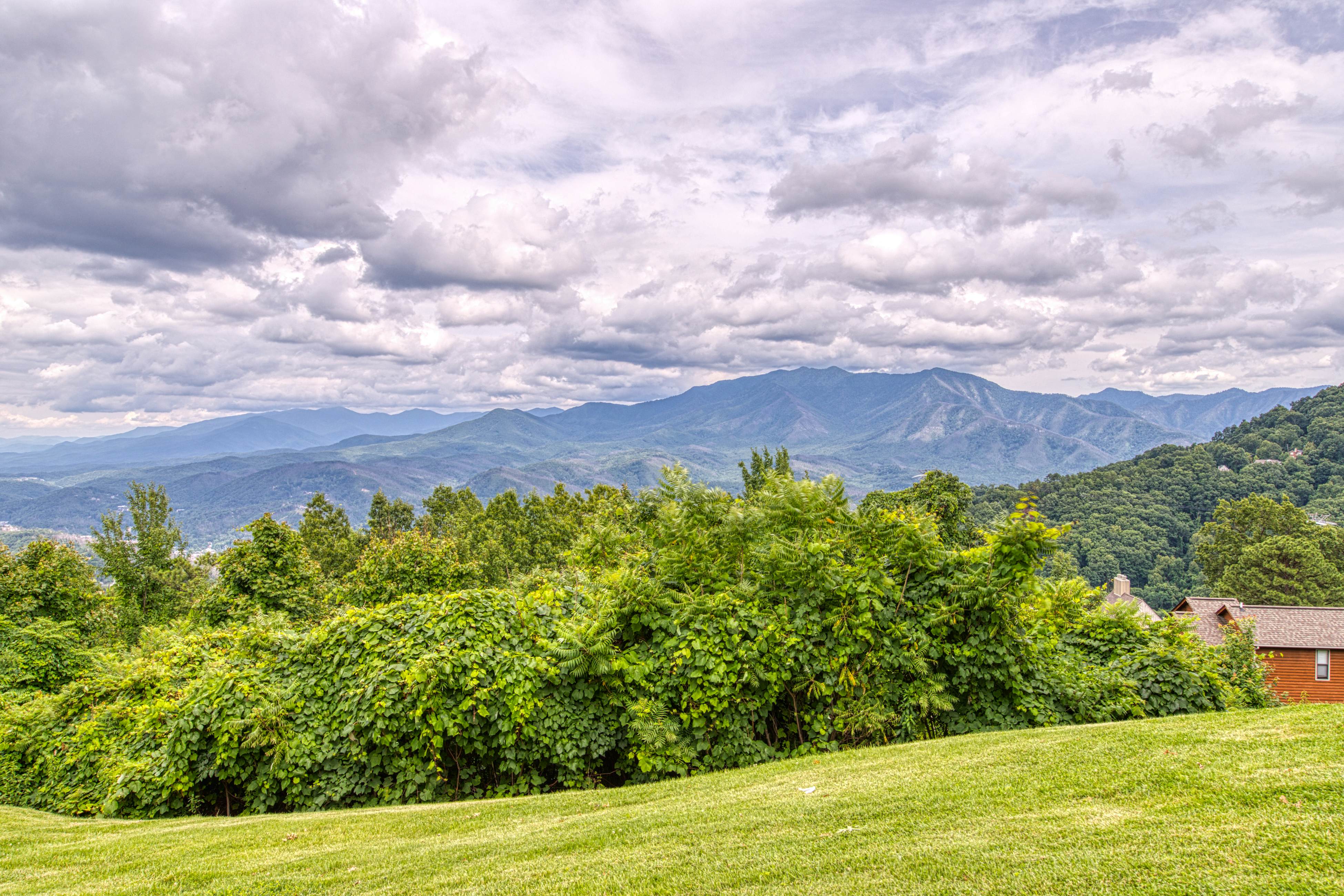 Lovely studio w/ free attraction tickets, mountain views, deck, & fireplace