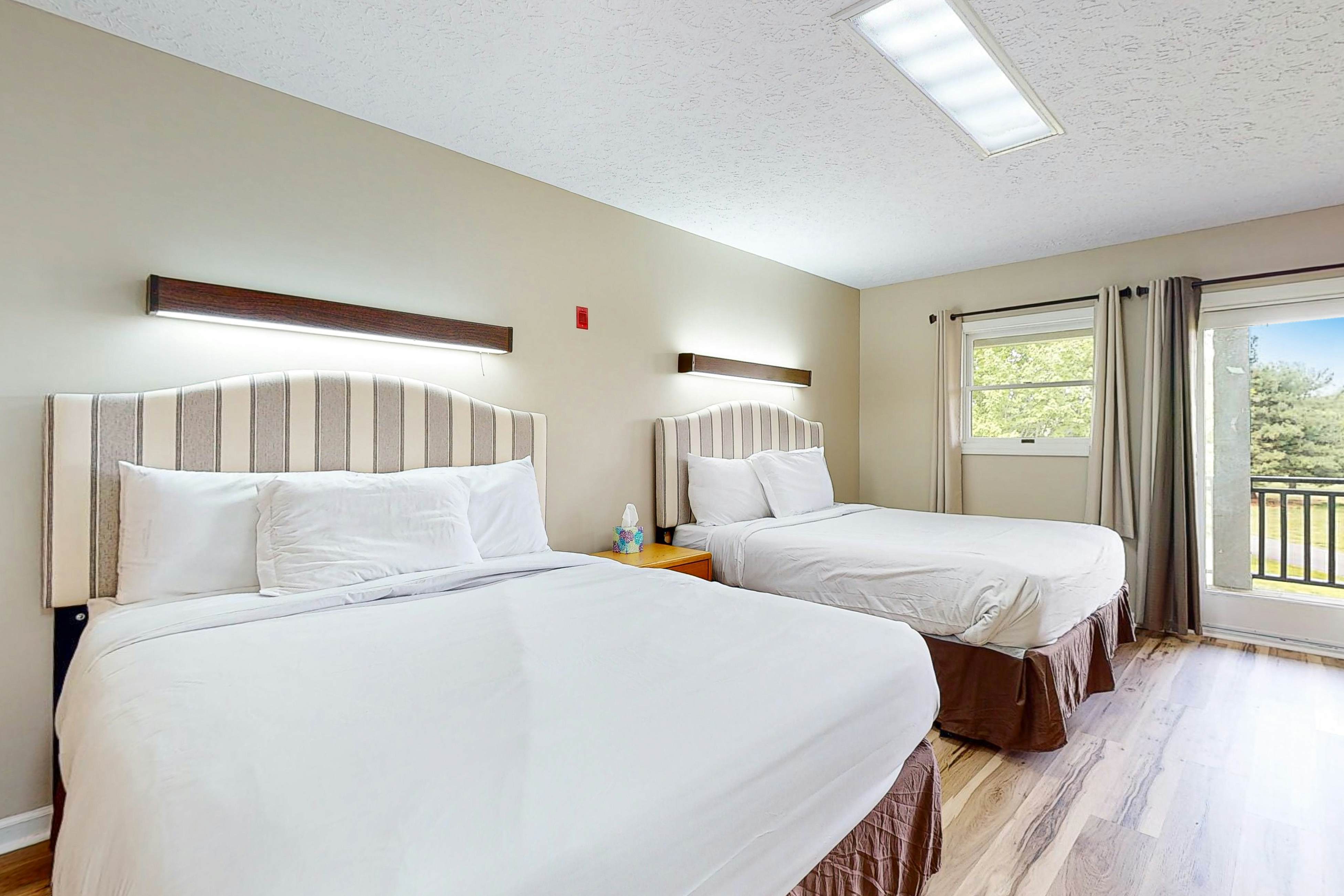 Peaceful Studio, Sleeps 4 W Views・Gym・Near Lake