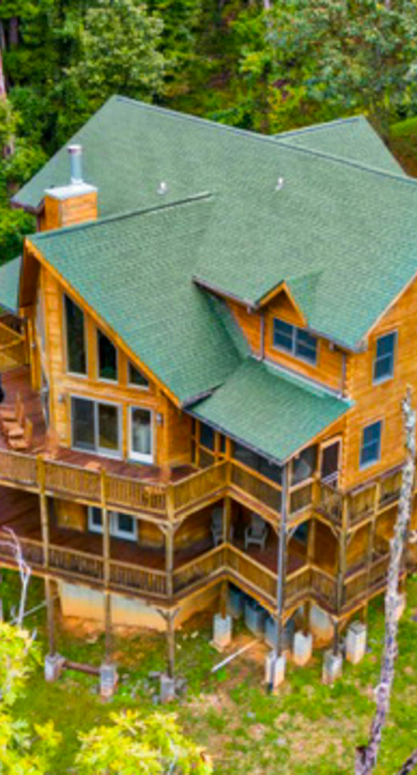 Cozy 8BR Cabin・Near Downtown・Hot Tub・Views・Games