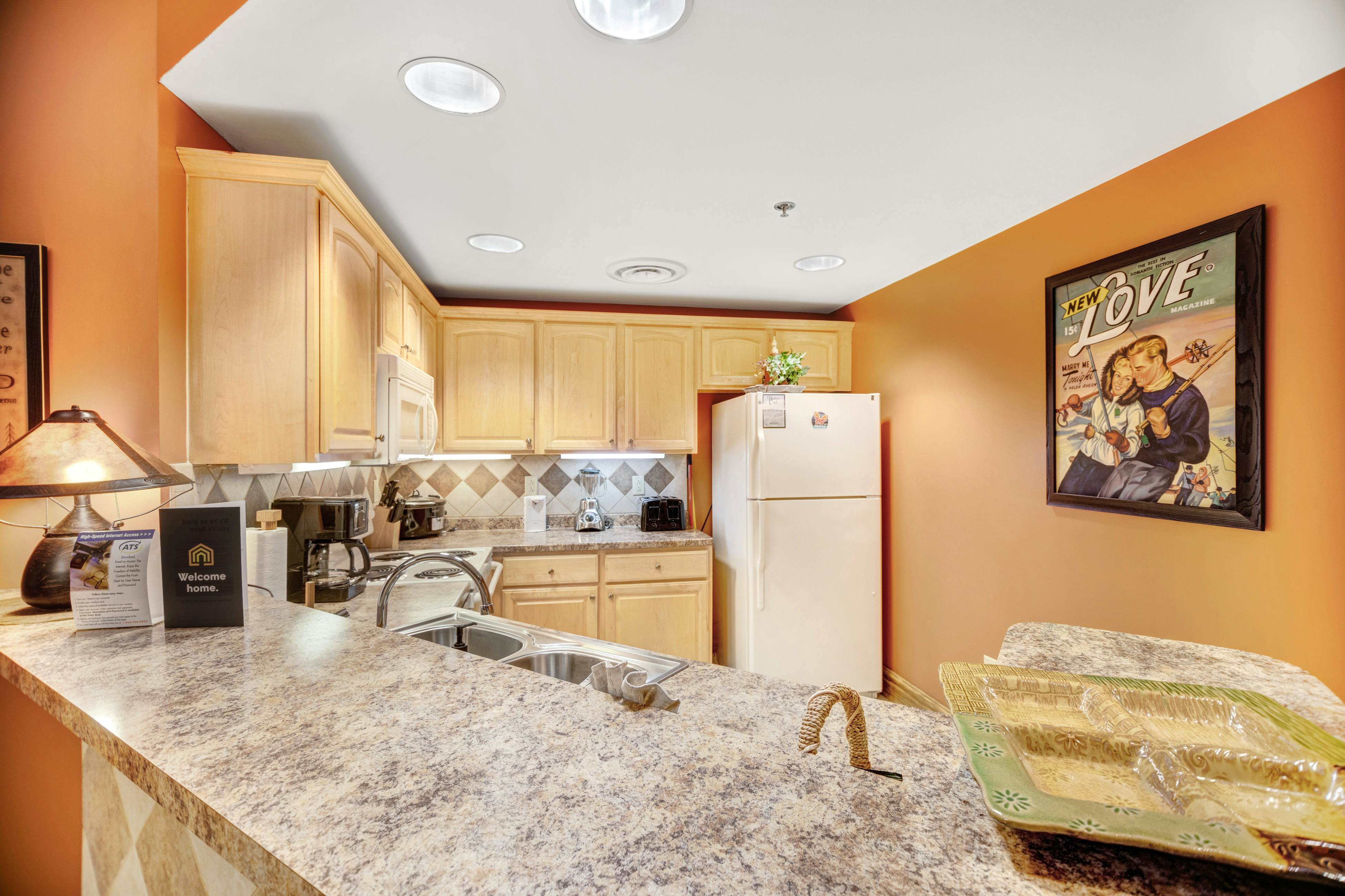 Elegant Downtown Condo, Sleeps 6・Jetted Tub・Gym