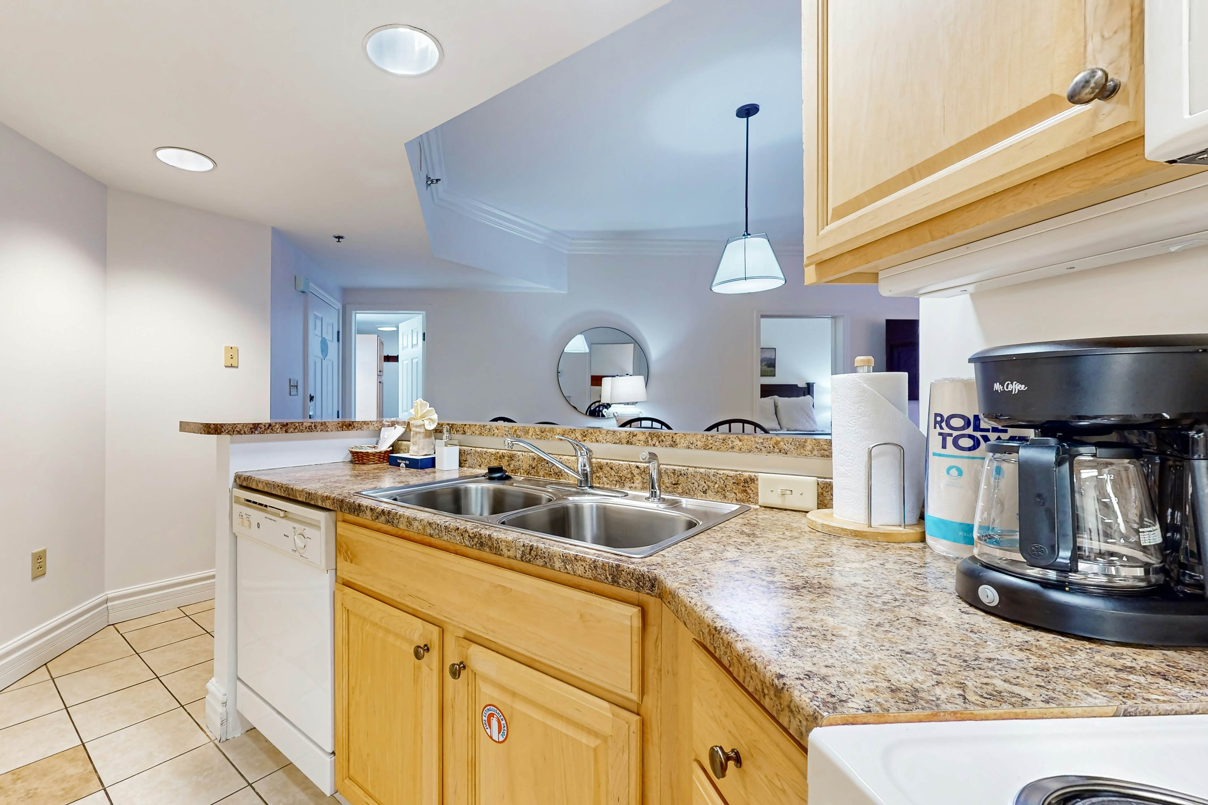 Perfectly Located Condo, Sleeps 6・Jetted Tub・Gym