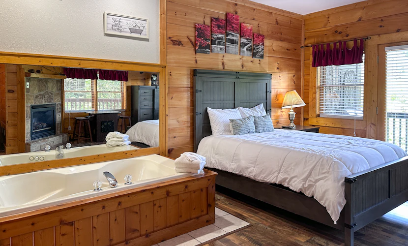 Reindeer Hideaway Cabin N Pigeon Forge, Sleeps 6