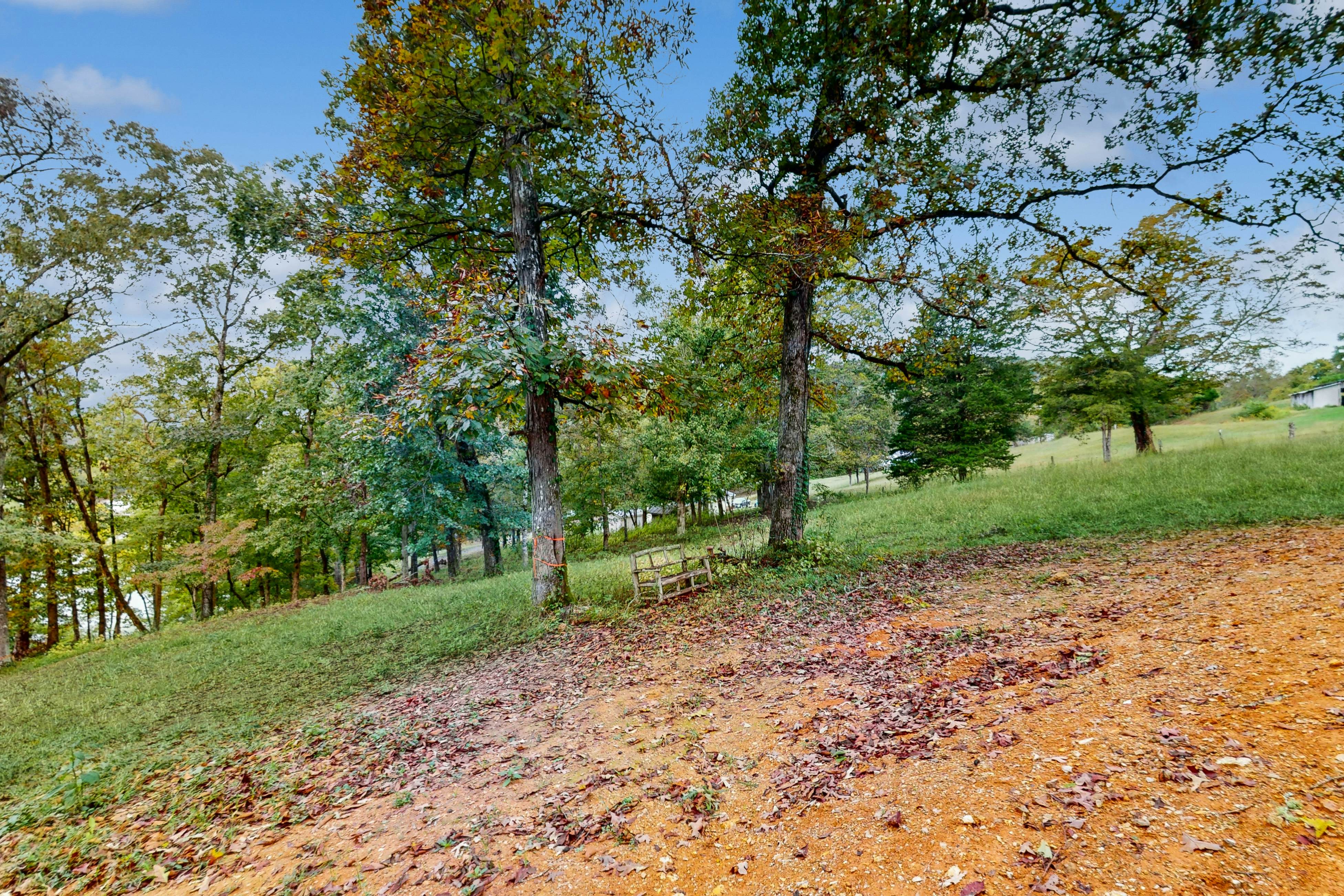 Tiny home studio with kitchenette, grill and front porch
