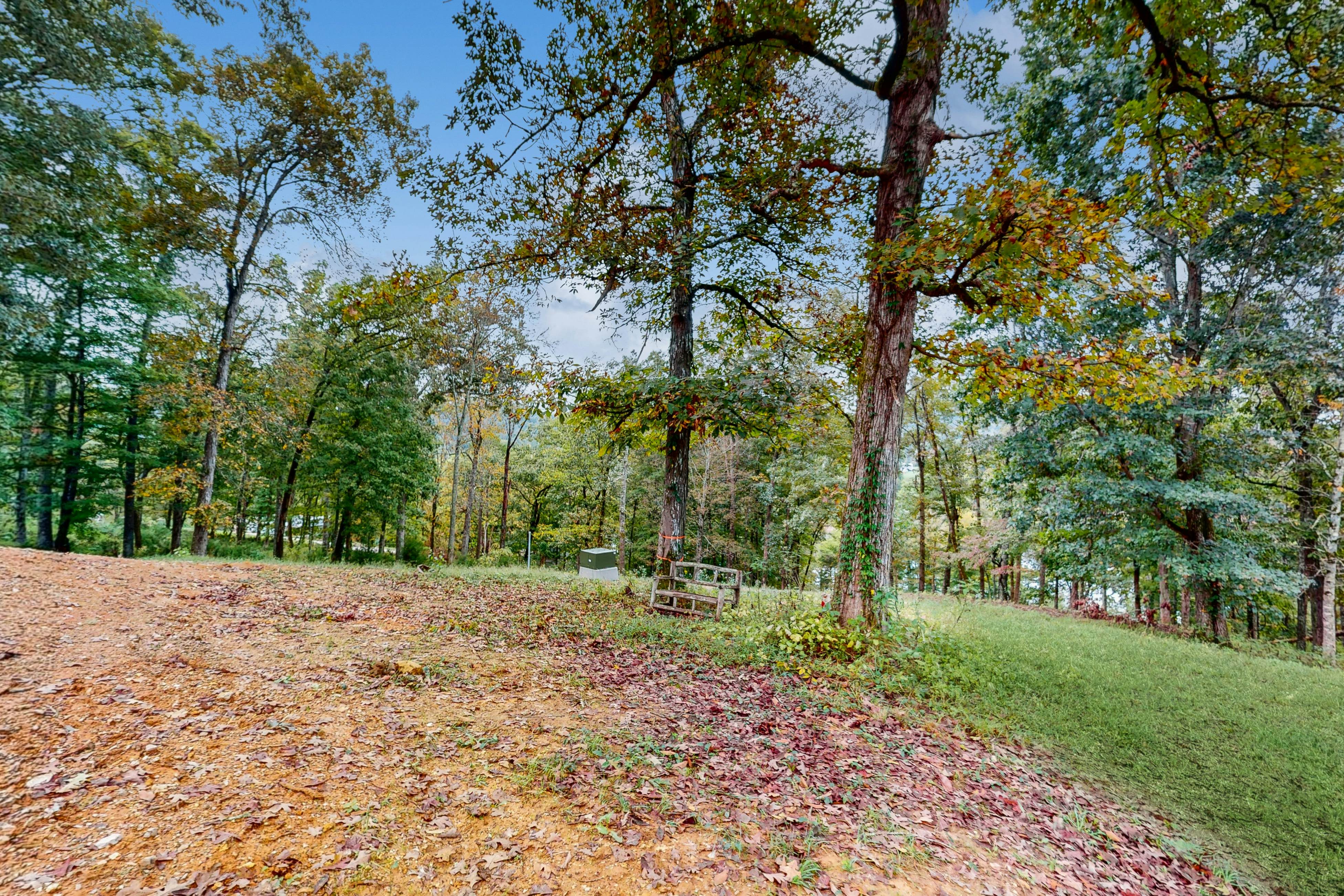 Tiny home studio with kitchenette, grill and front porch