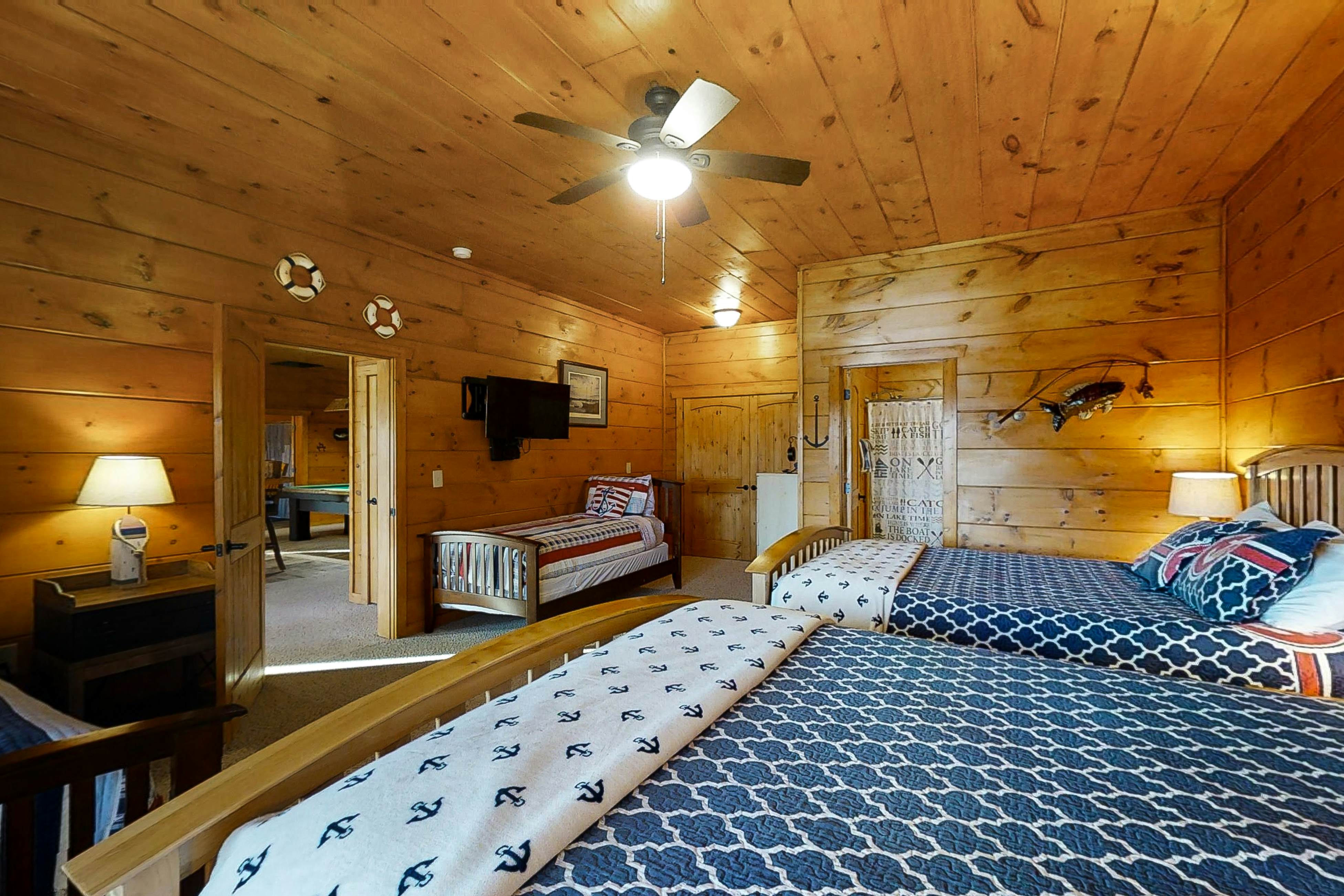 Three-Story Lake Escape w/ Hot Tub & Pool Table