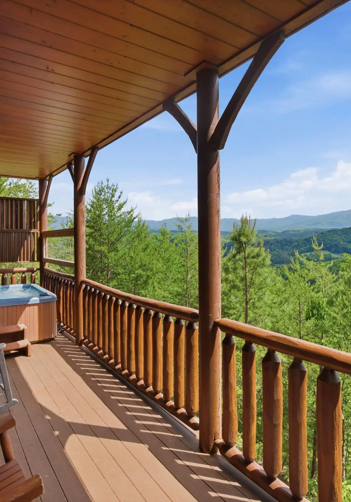 Cabin W Amazing Views・Hot Tub・Shared Sauna - Pool