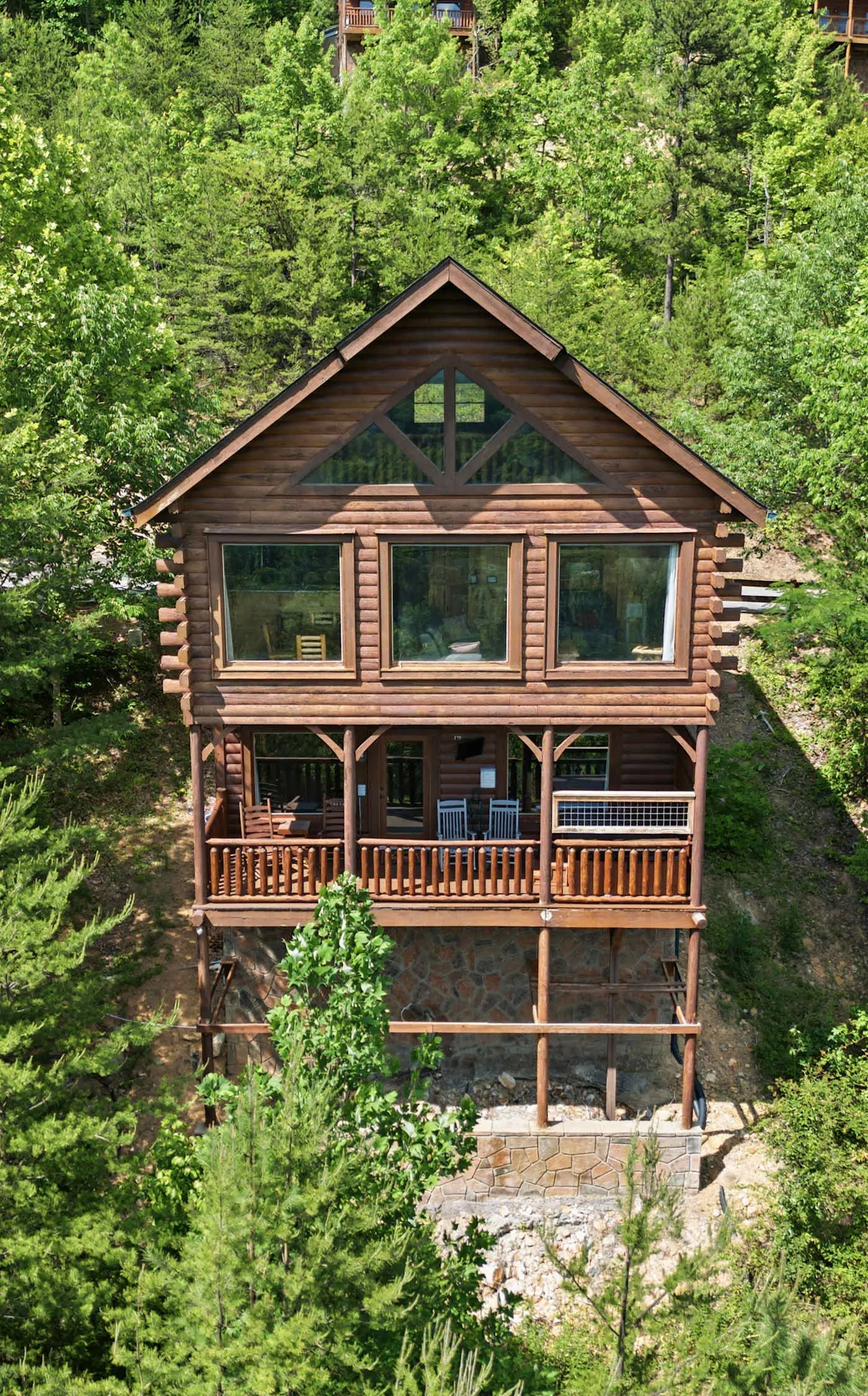 Cabin W Amazing Views・Hot Tub・Shared Sauna - Pool