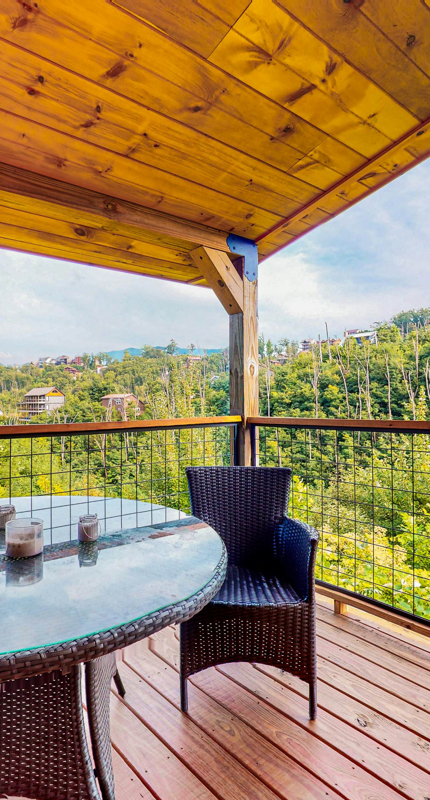 Private Hot Tub | Mountain Views | Game Room | 3 Pools | Family-Friendly Smoky Mountain Cabin